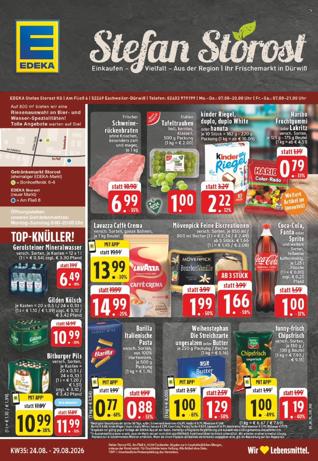 EDEKA Prospekt - Ab Montag 24.08.2026