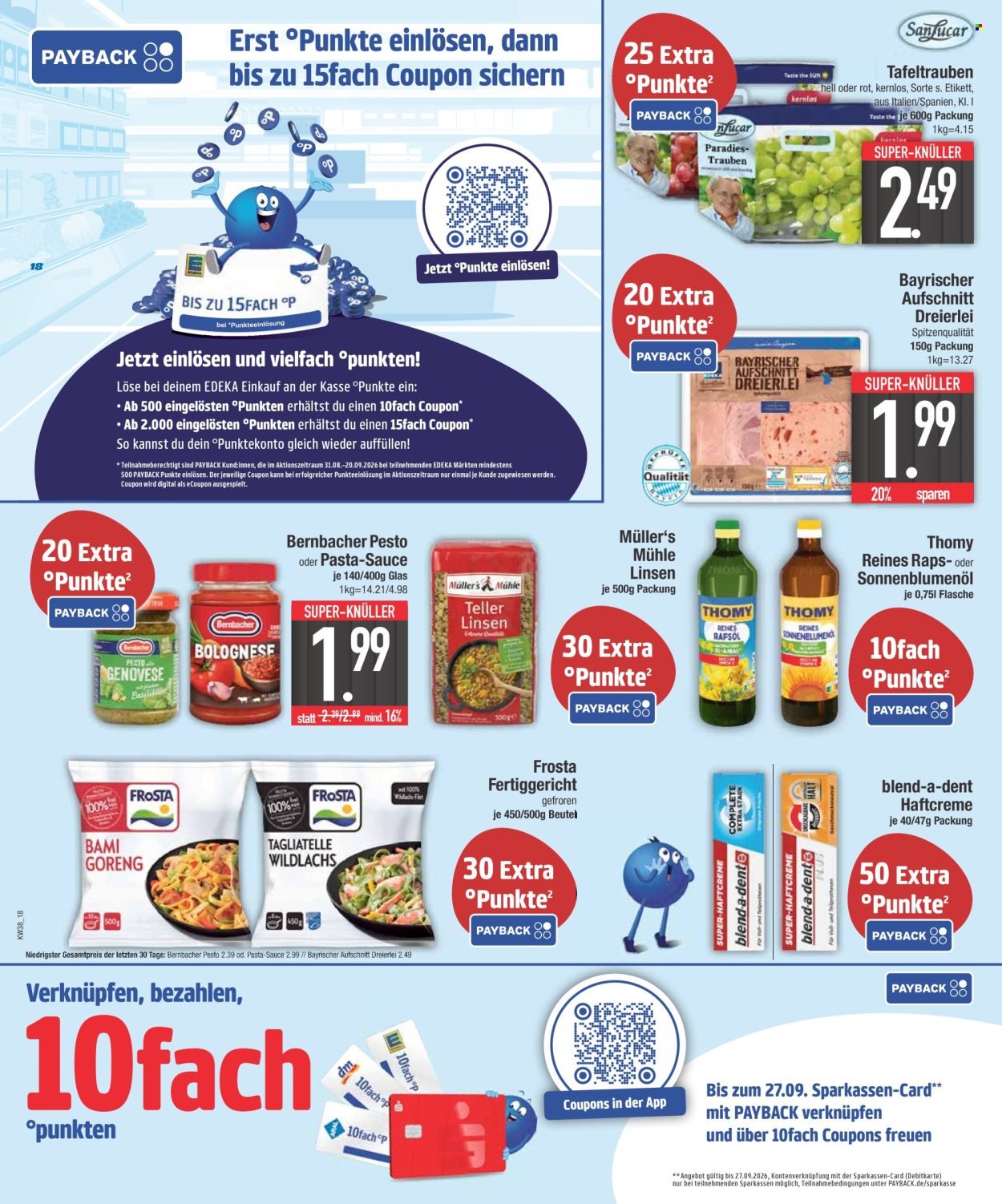 EDEKA Prospekt - Ab Montag 14.09.2026