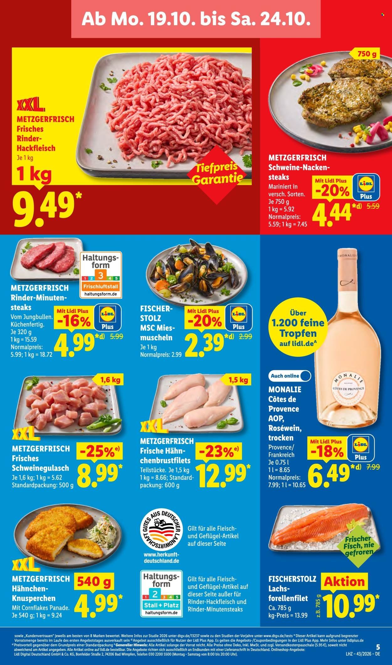LIDL Prospekt - Ab Montag 19.10.2026