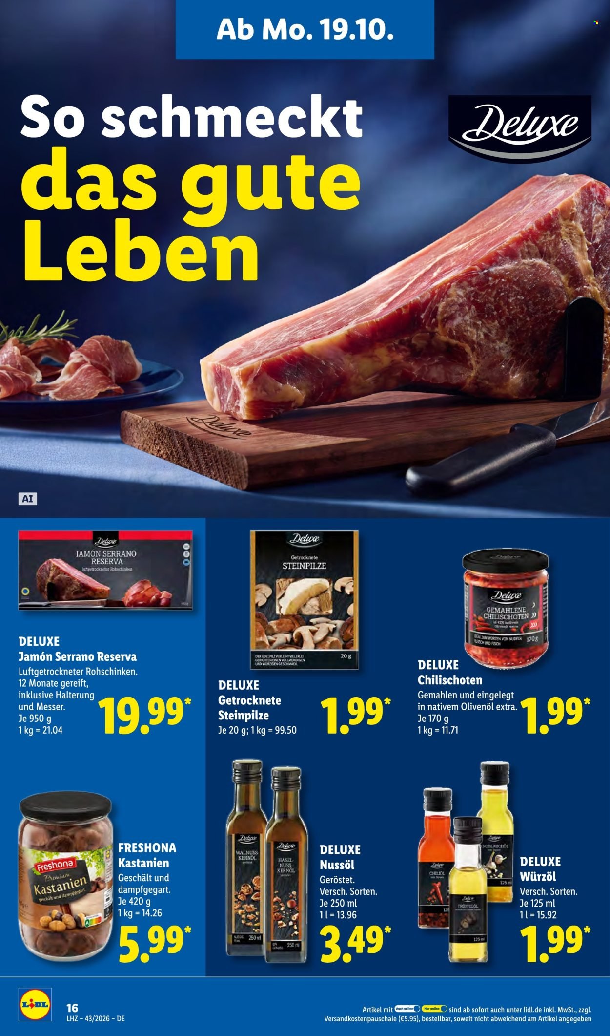 LIDL Prospekt - Ab Montag 19.10.2026