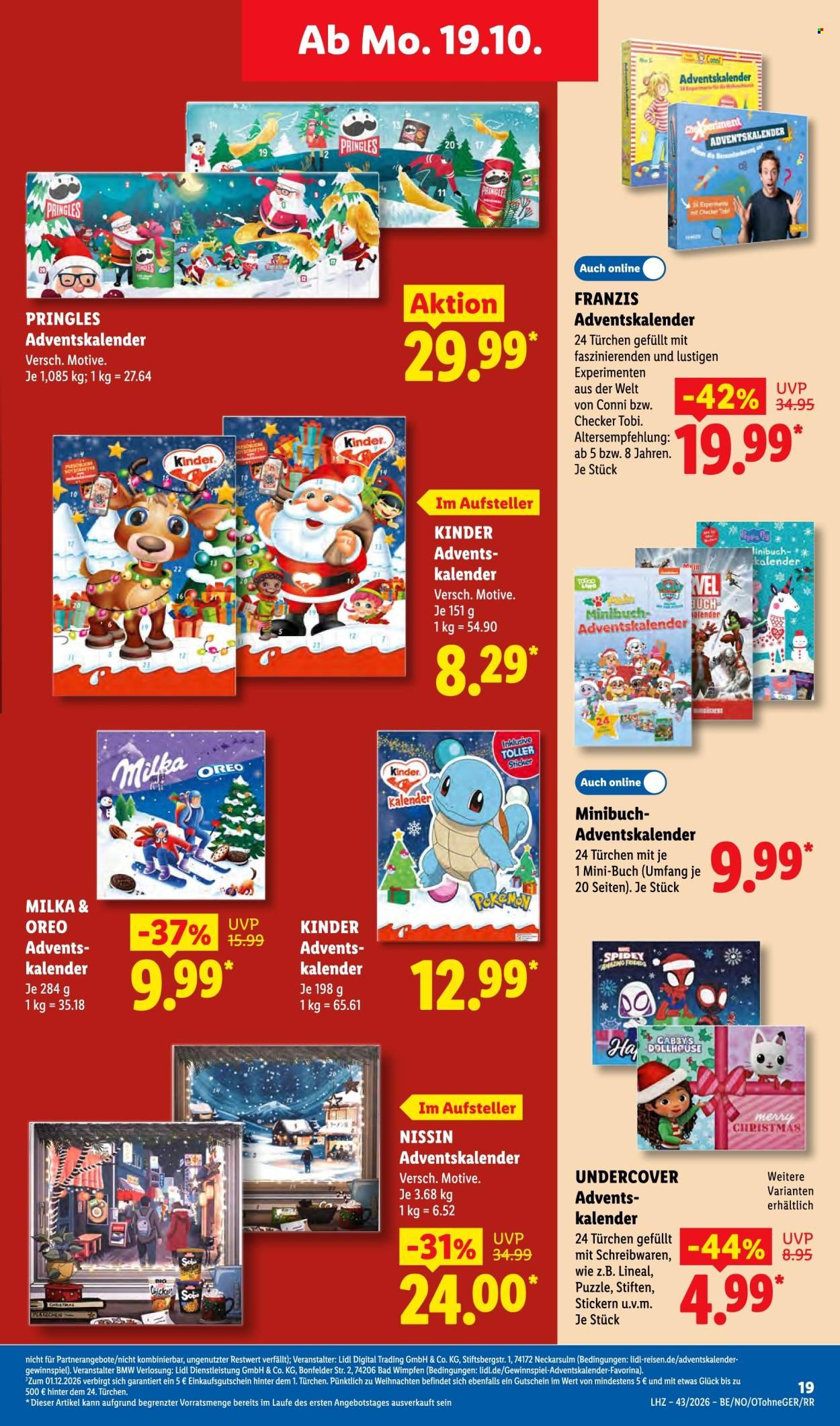 LIDL Prospekt - Ab Montag 19.10.2026
