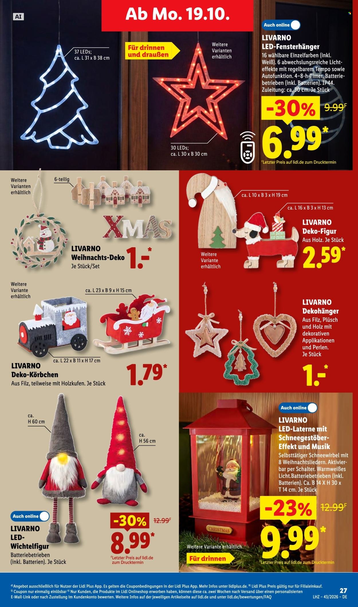 LIDL Prospekt - Ab Montag 19.10.2026