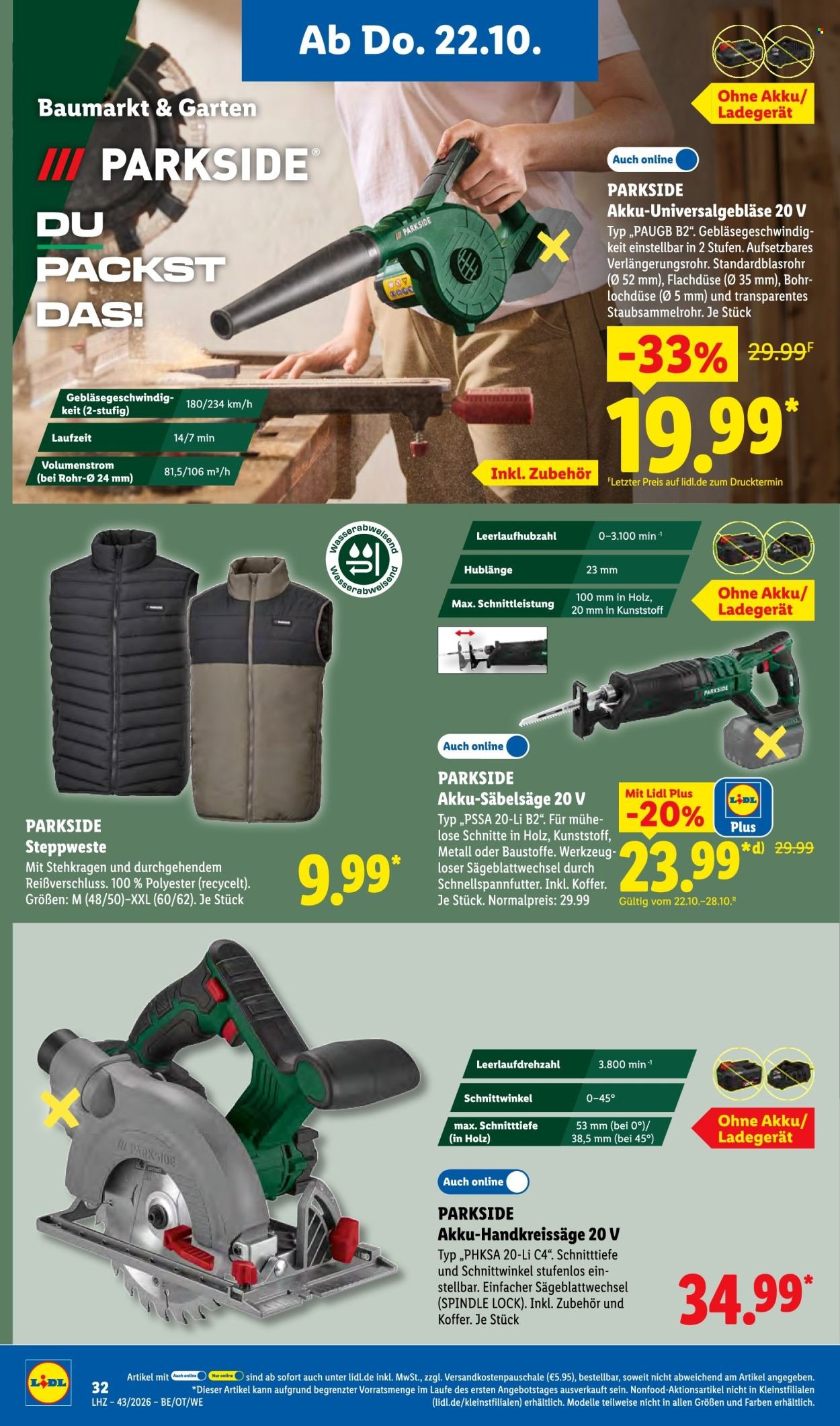 LIDL Prospekt - Ab Montag 19.10.2026