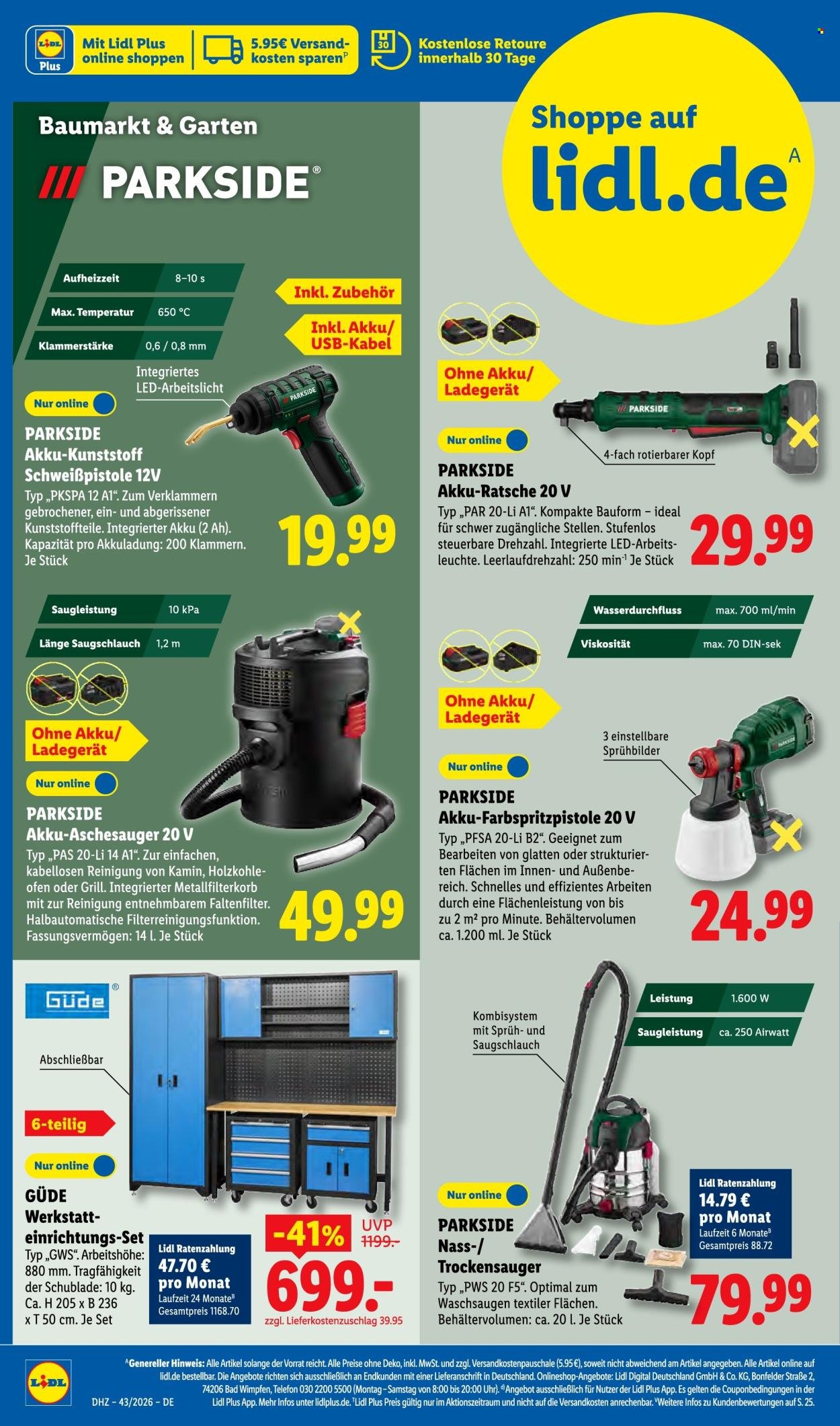 LIDL Prospekt - Ab Montag 19.10.2026