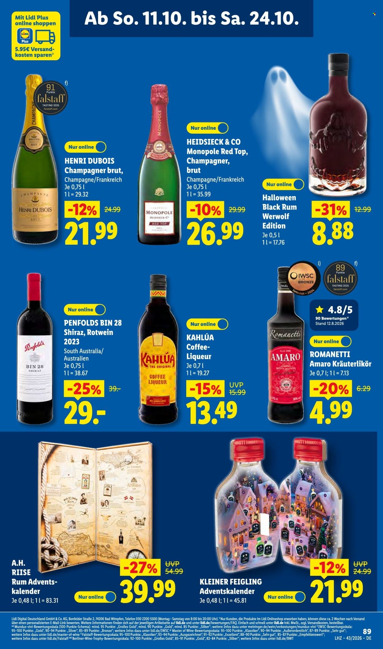 LIDL Prospekt - Ab Montag 19.10.2026