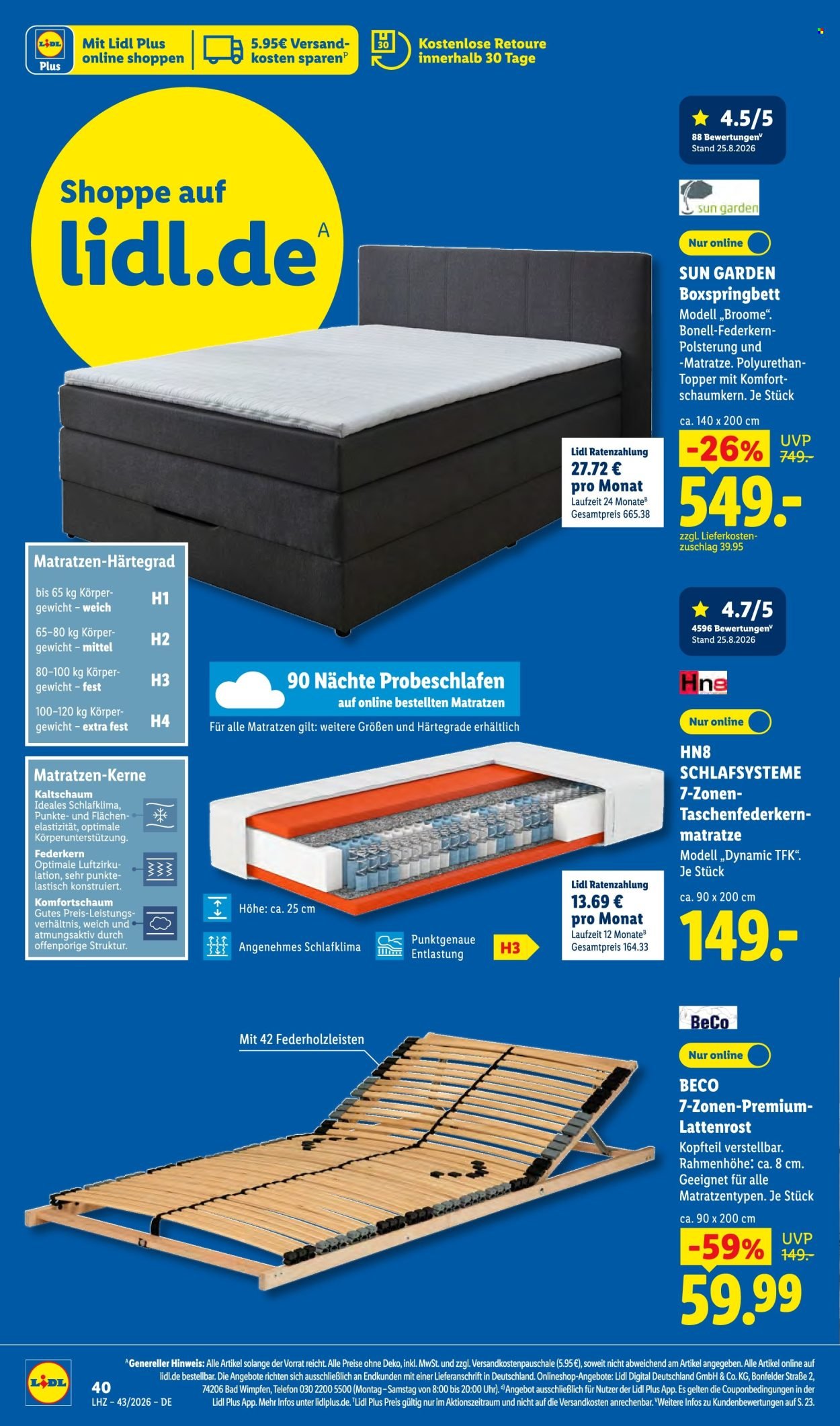 LIDL Prospekt - Ab Montag 19.10.2026