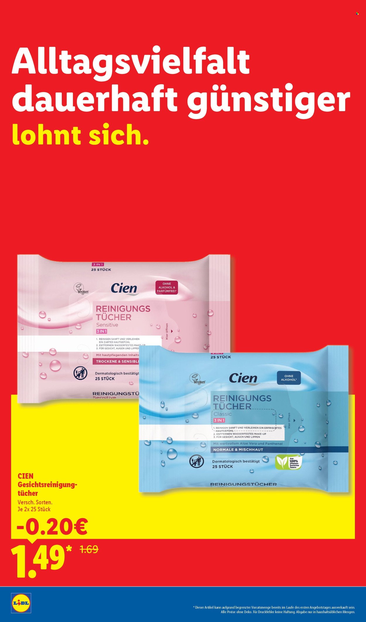 LIDL Angebote - dauerhaft günstiger! - Der Preisführer macht Deutschland