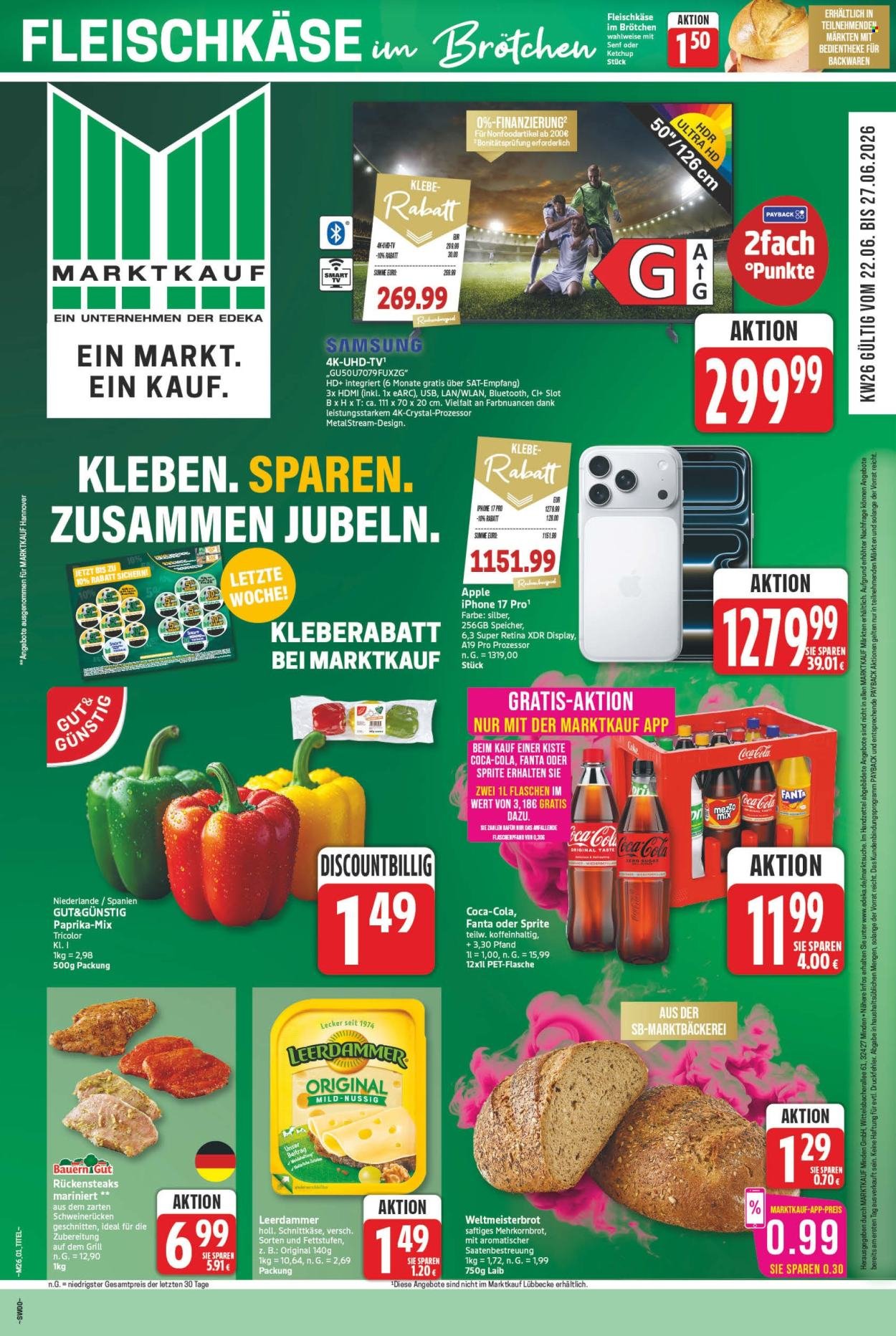 MARKTKAUF Prospekt - Ab Montag 22.06.2026