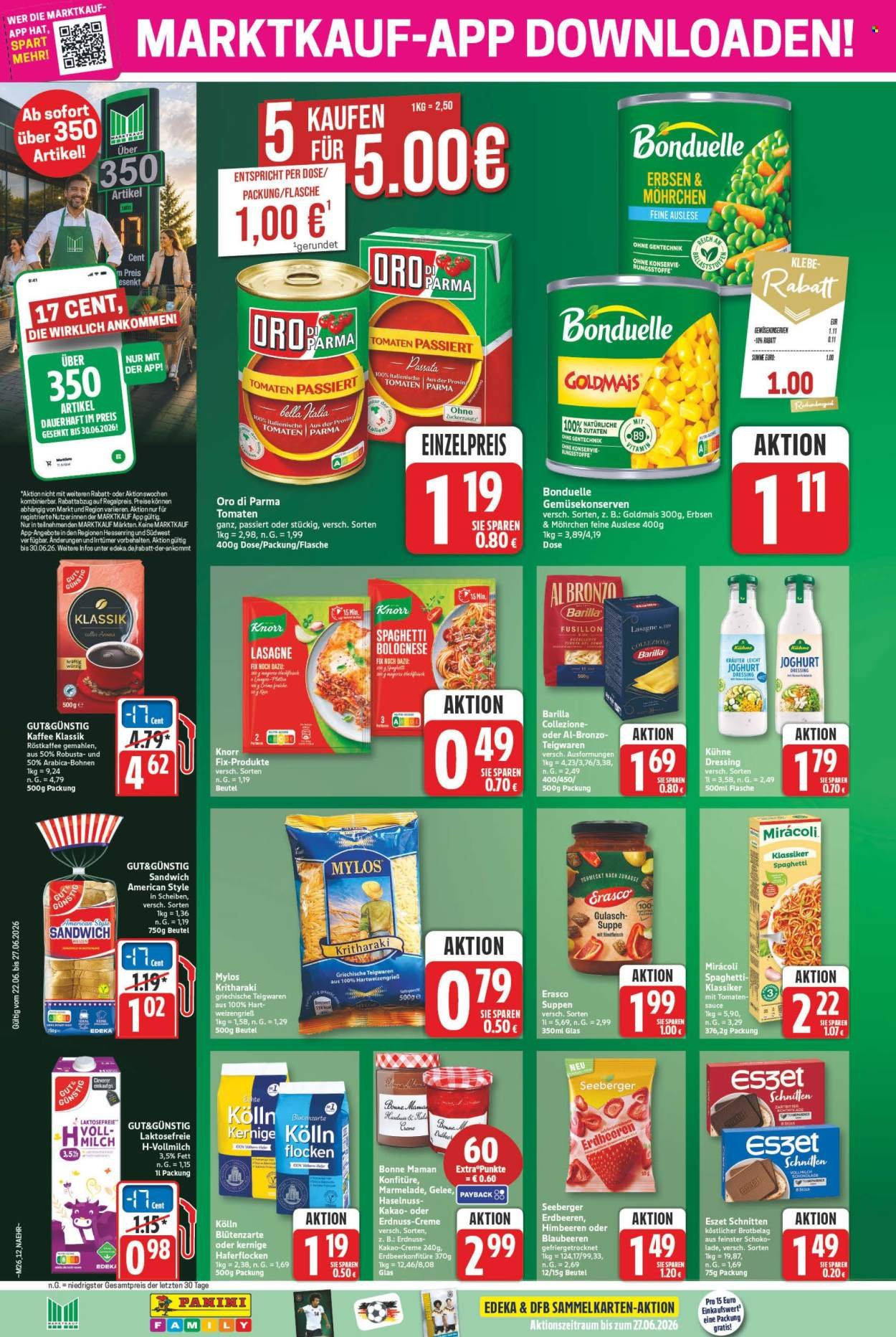 MARKTKAUF Prospekt - Ab Montag 22.06.2026