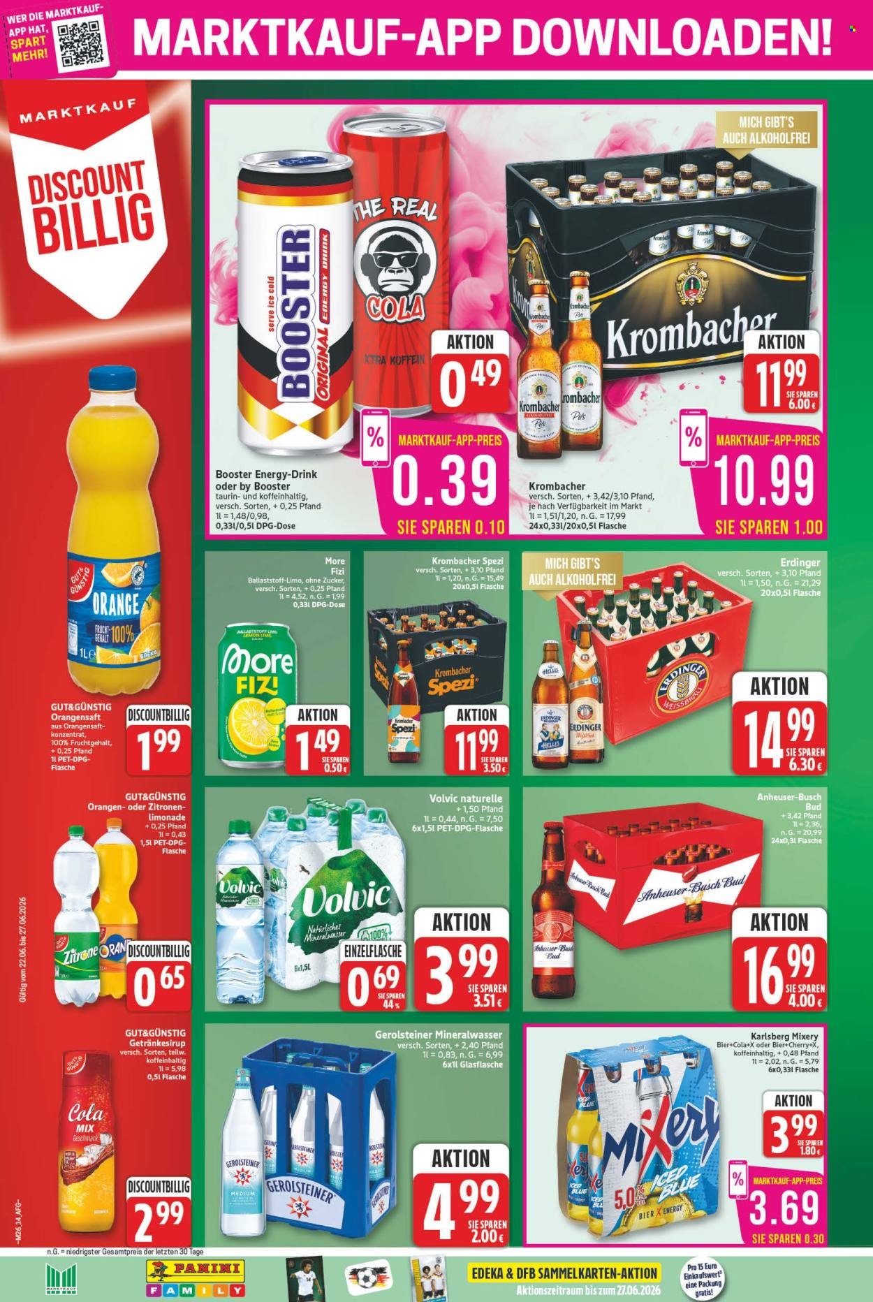 MARKTKAUF Prospekt - Ab Montag 22.06.2026