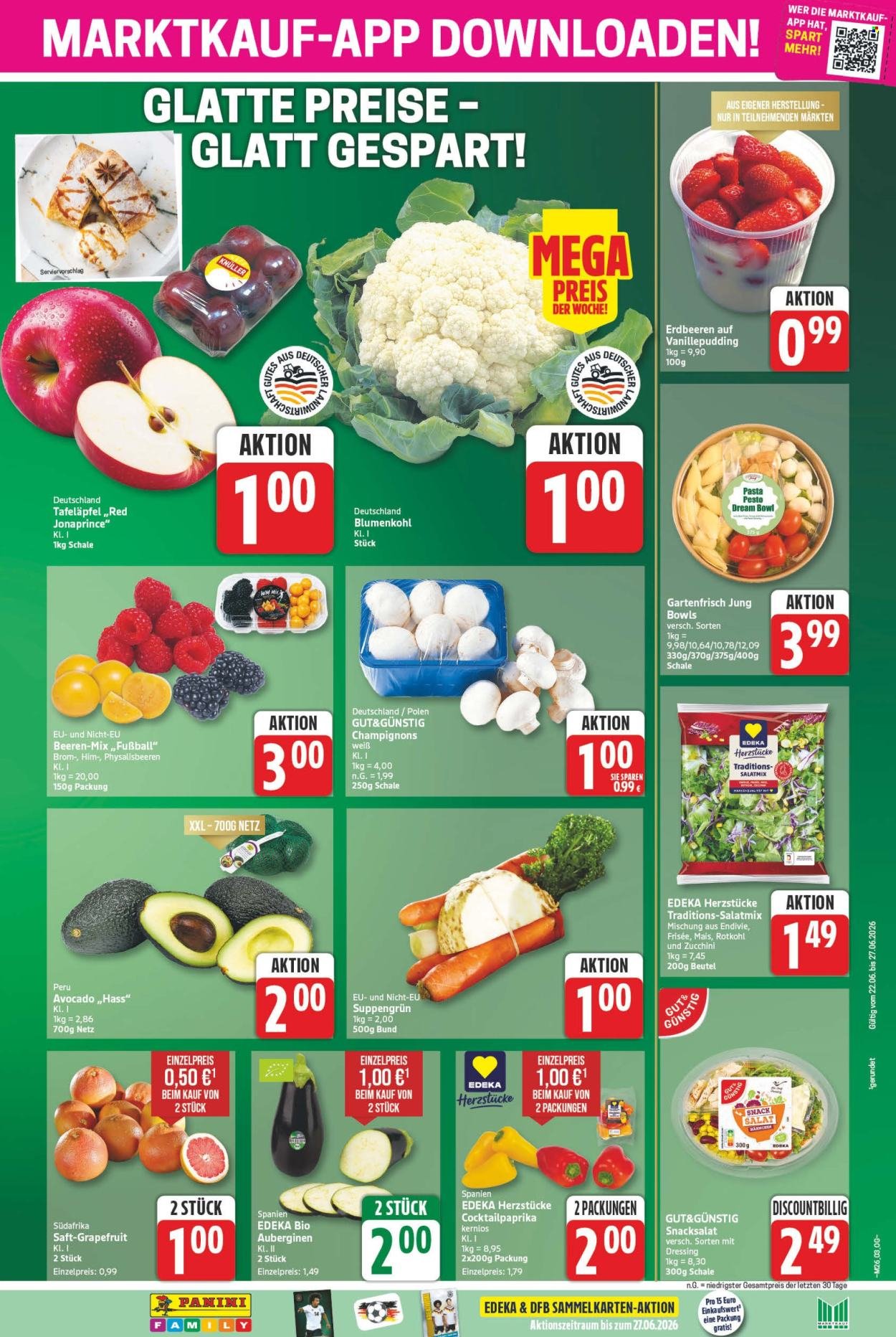 MARKTKAUF Prospekt - Ab Montag 22.06.2026