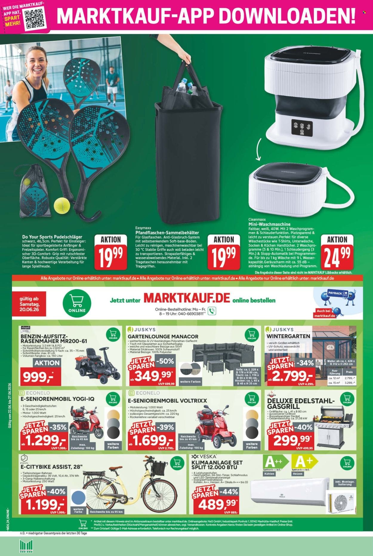 MARKTKAUF Prospekt - Ab Montag 22.06.2026