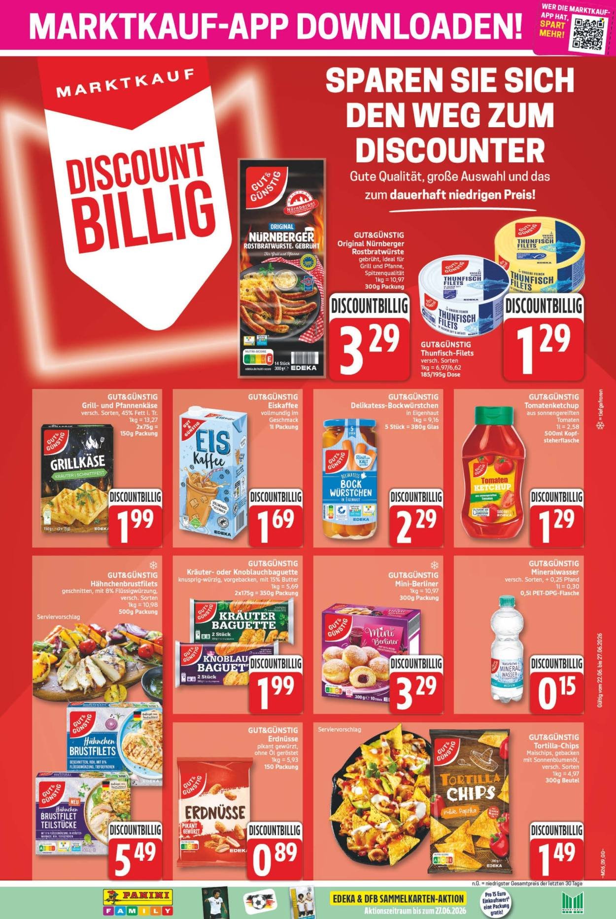 MARKTKAUF Prospekt - Ab Montag 22.06.2026
