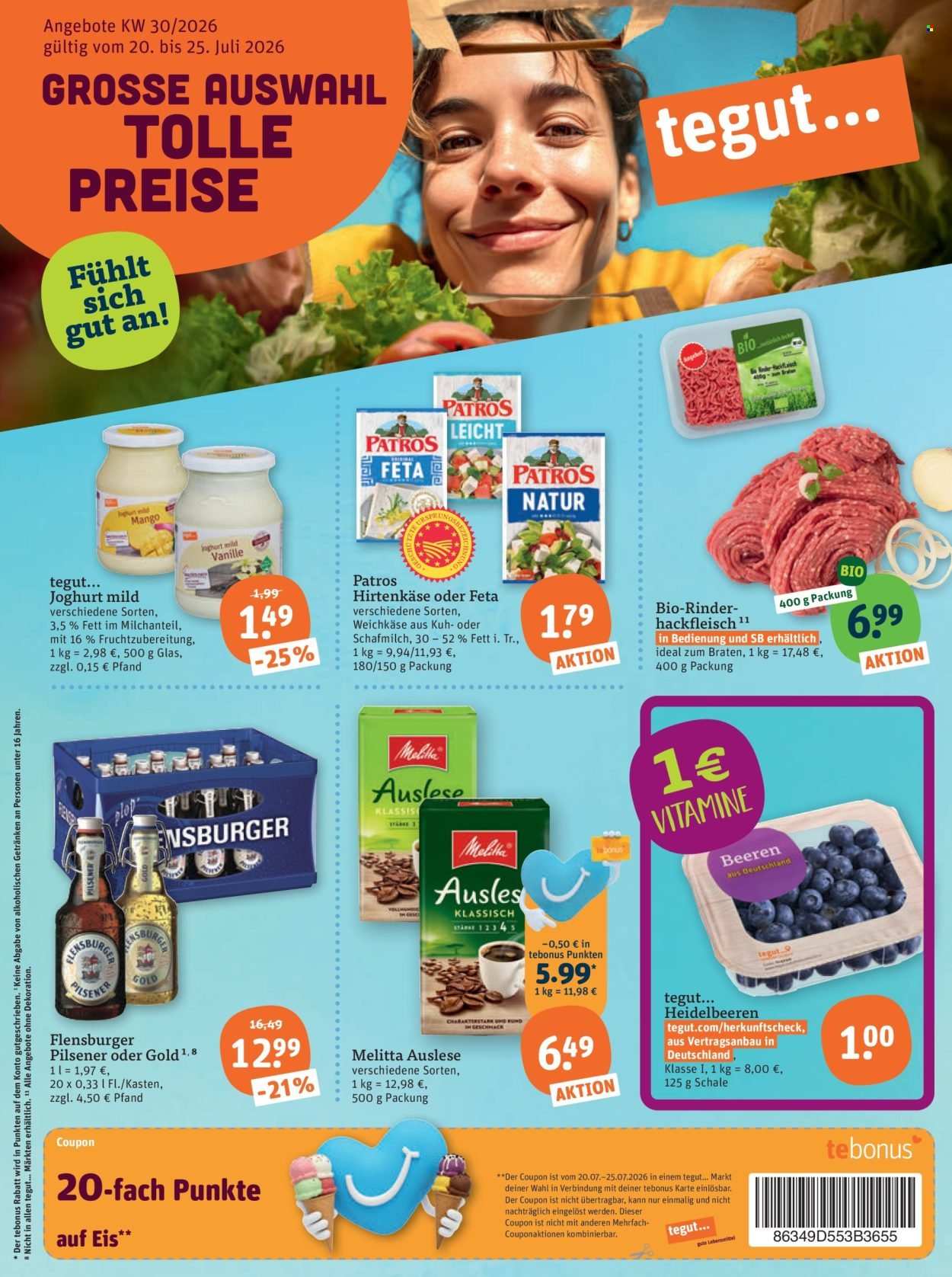TEGUT... Prospekt - Ab Montag 20.07.2026