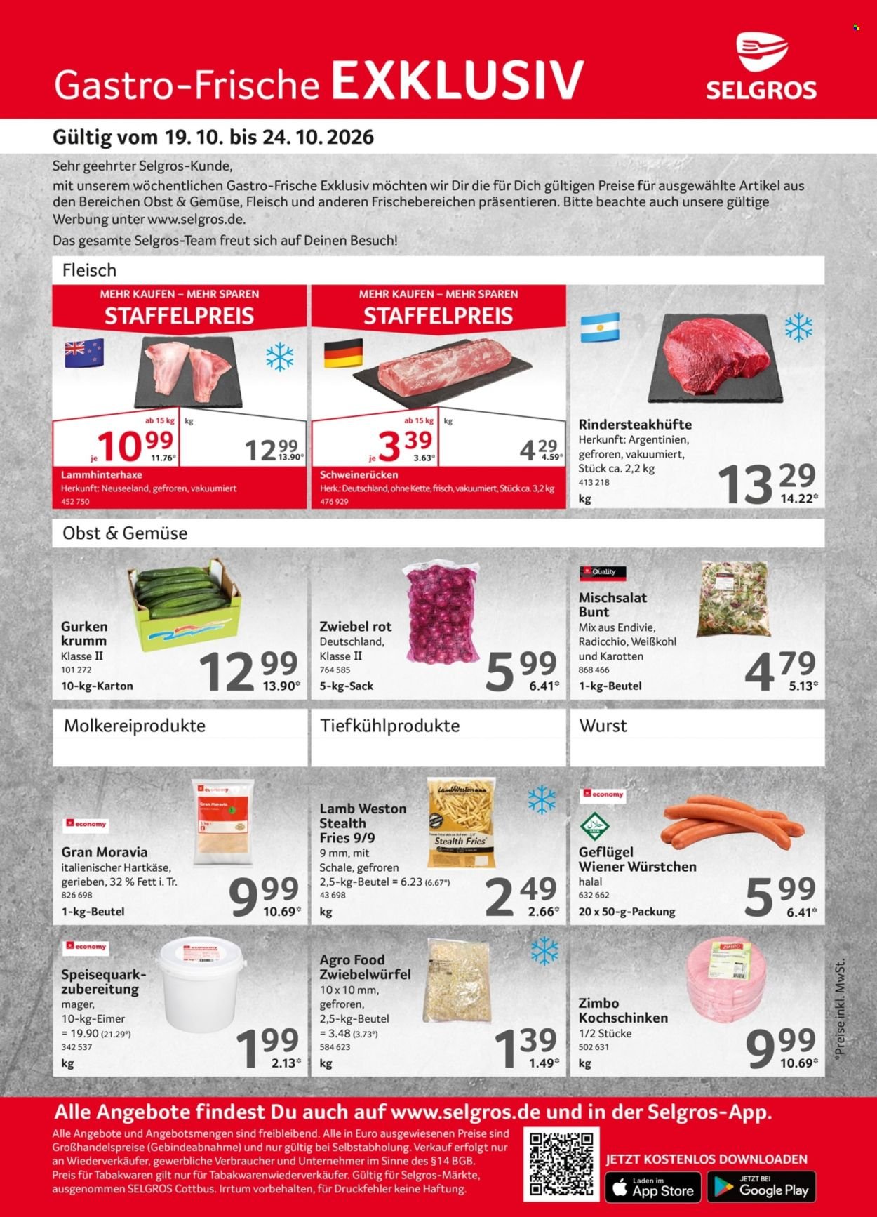 SELGROS Prospekt - Gastro Angebote