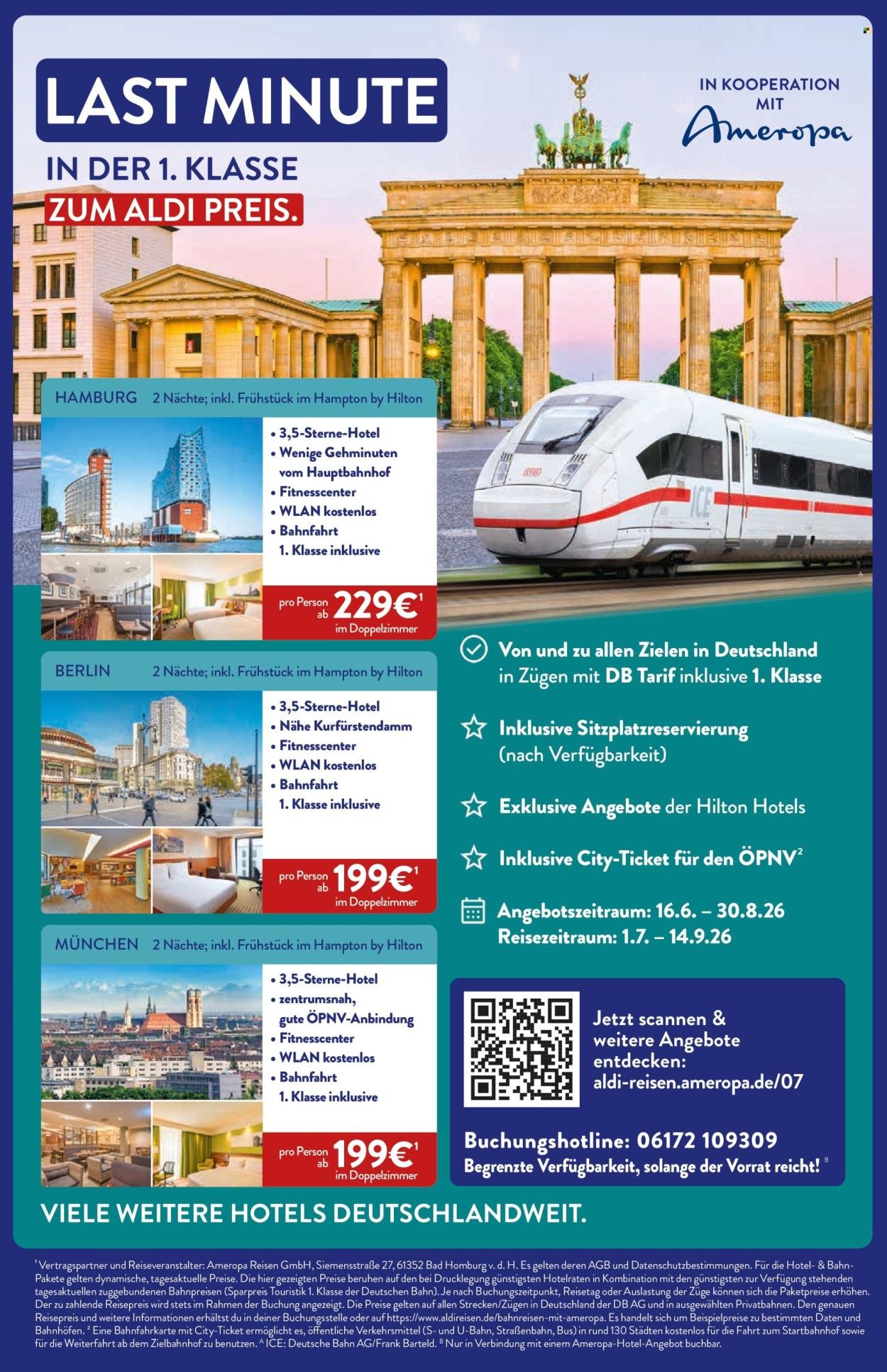 ALDI SÜD Prospekt - Reise-Highlights