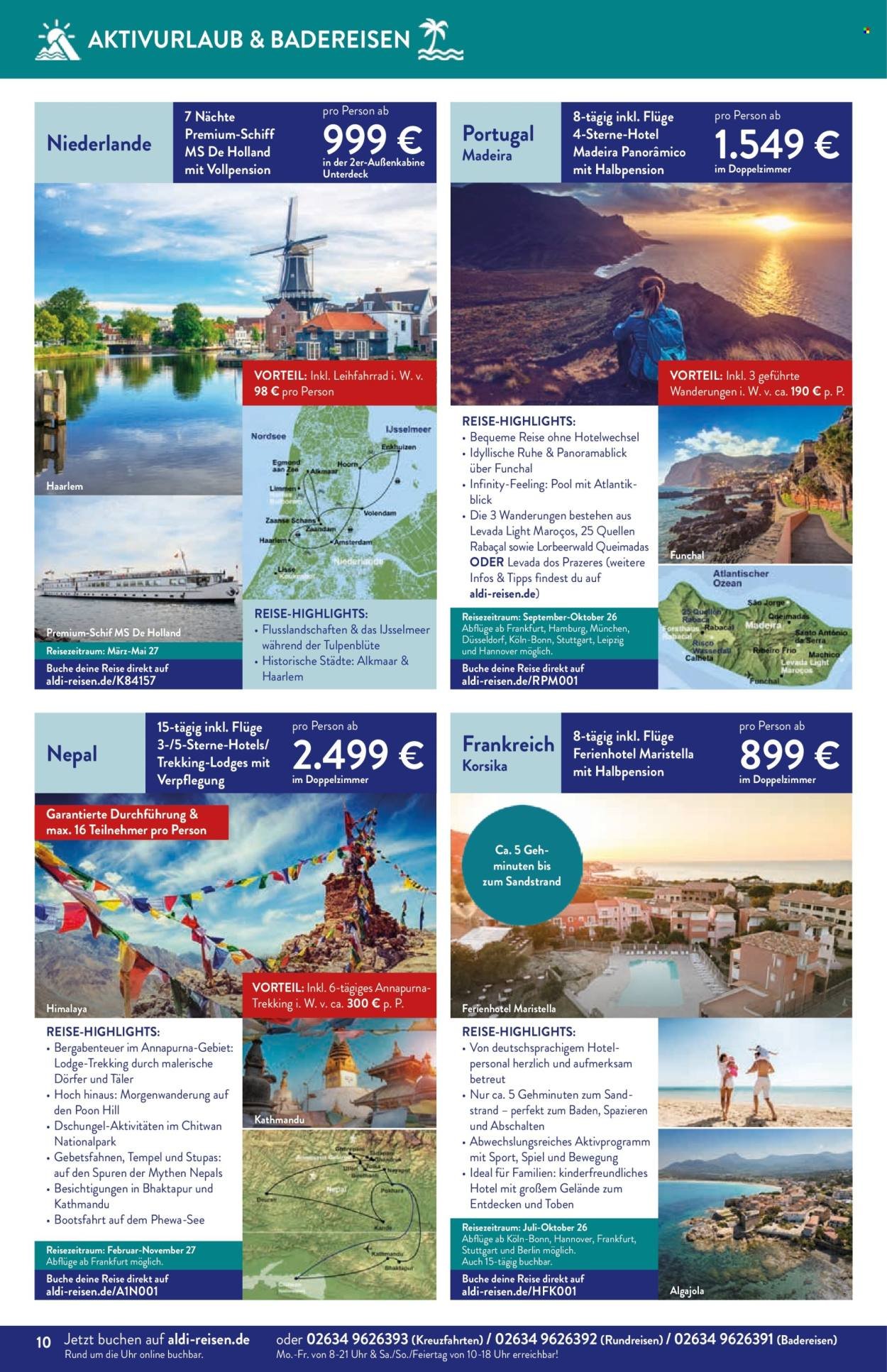 ALDI SÜD Prospekt - Reise-Highlights