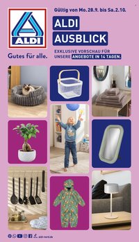 ALDI NORD Prospekt - Ab Montag 28.09.2026