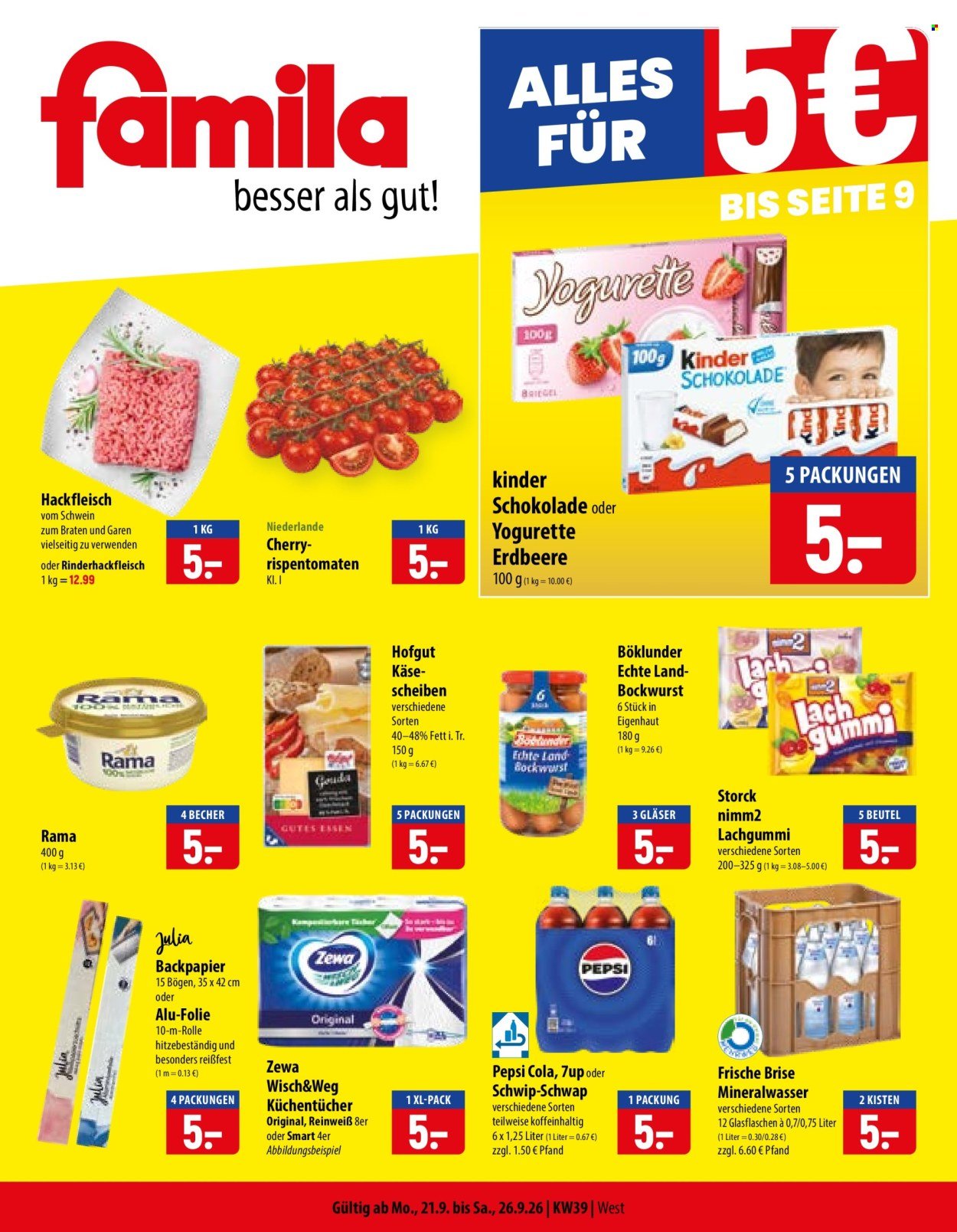 FAMILA Prospekt - Ab Montag 21.09.2026
