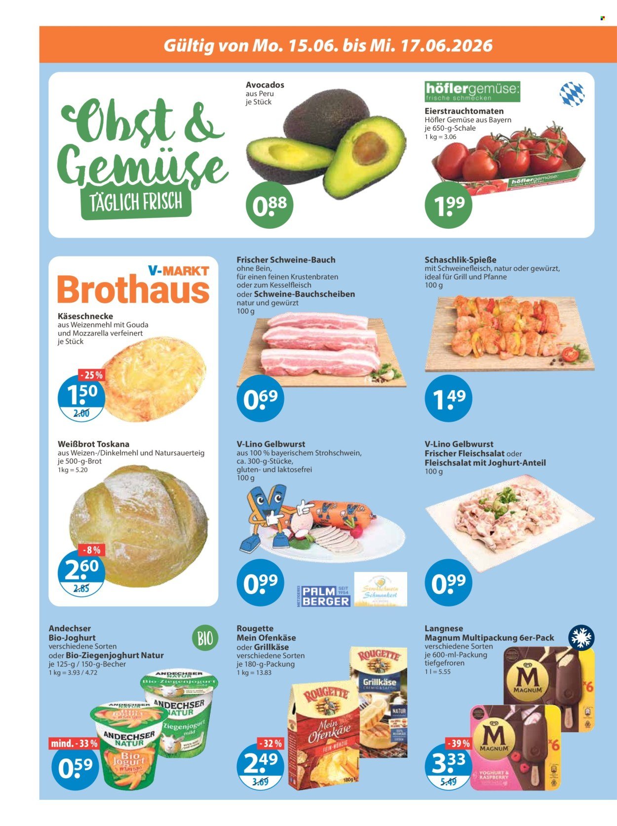 V-MARKT Prospekt - Ab Montag 15.06.2026