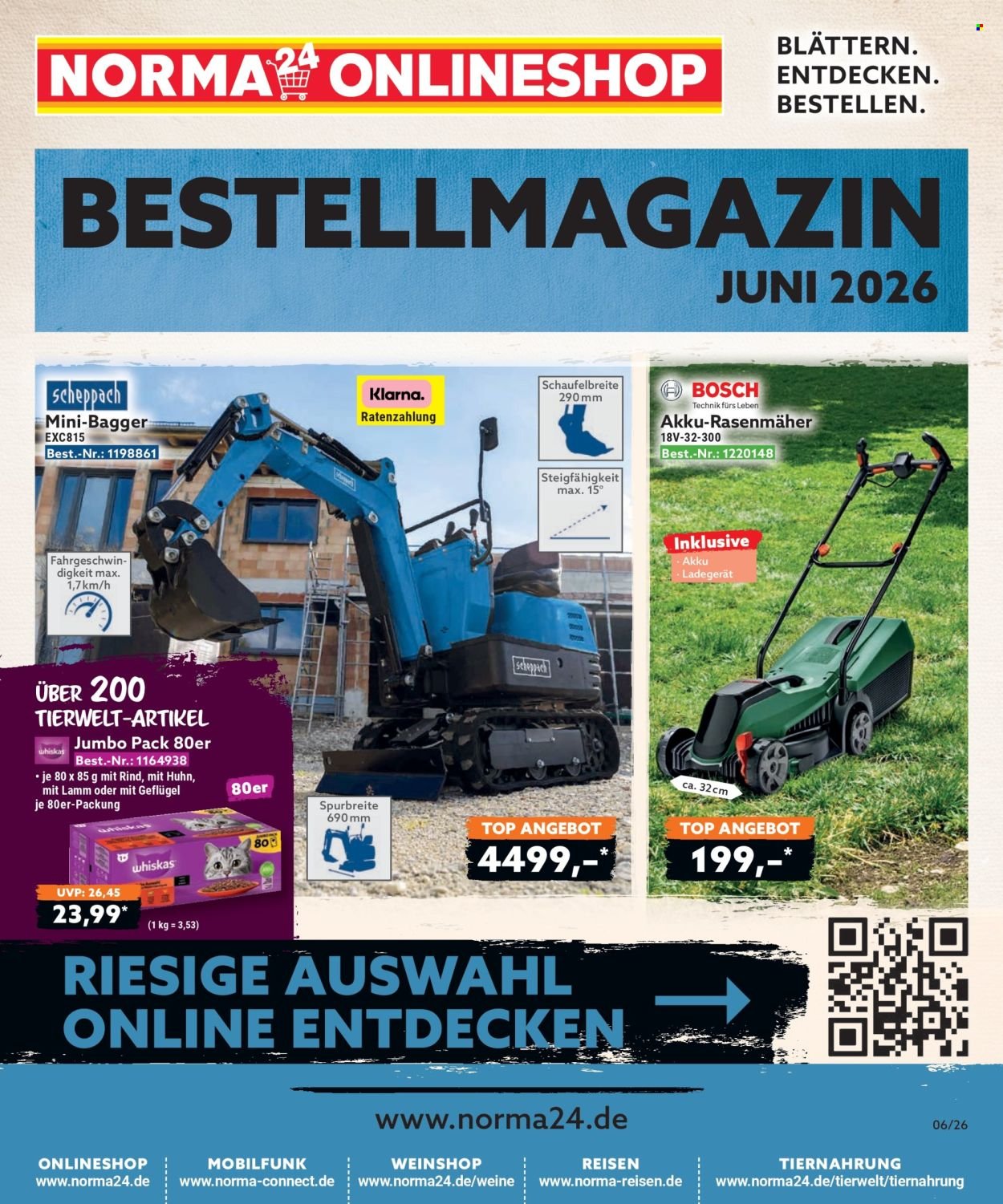 NORMA Prospekt - Bestellmagazin