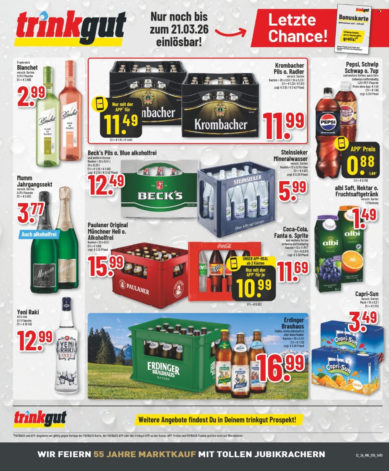 MARKTKAUF Prospekt - Ab Montag 16.03.2026