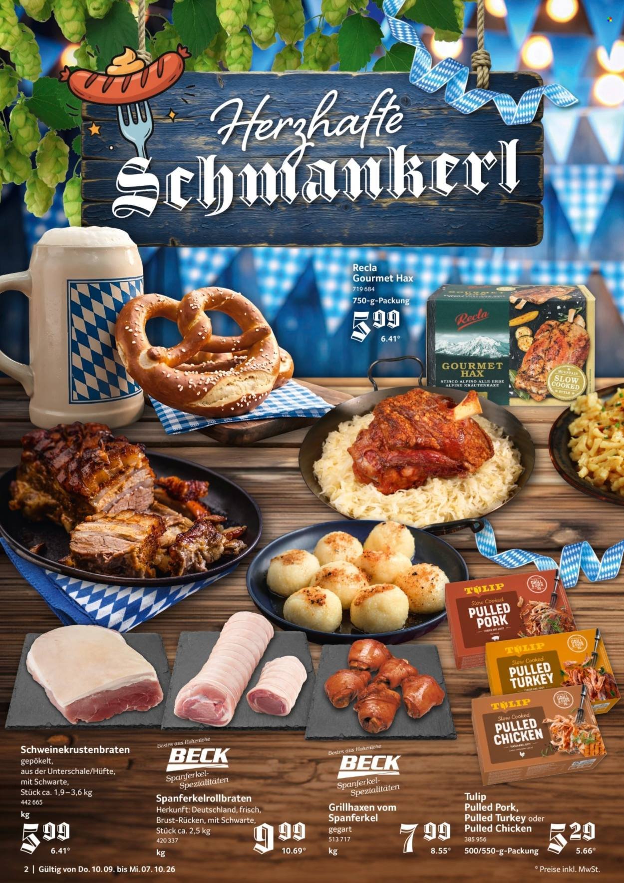 SELGROS Prospekt - O'zapft is.