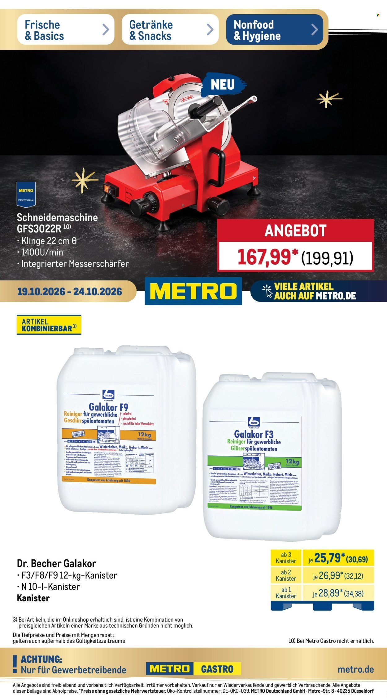 METRO Prospekt - NonFood-Angebote