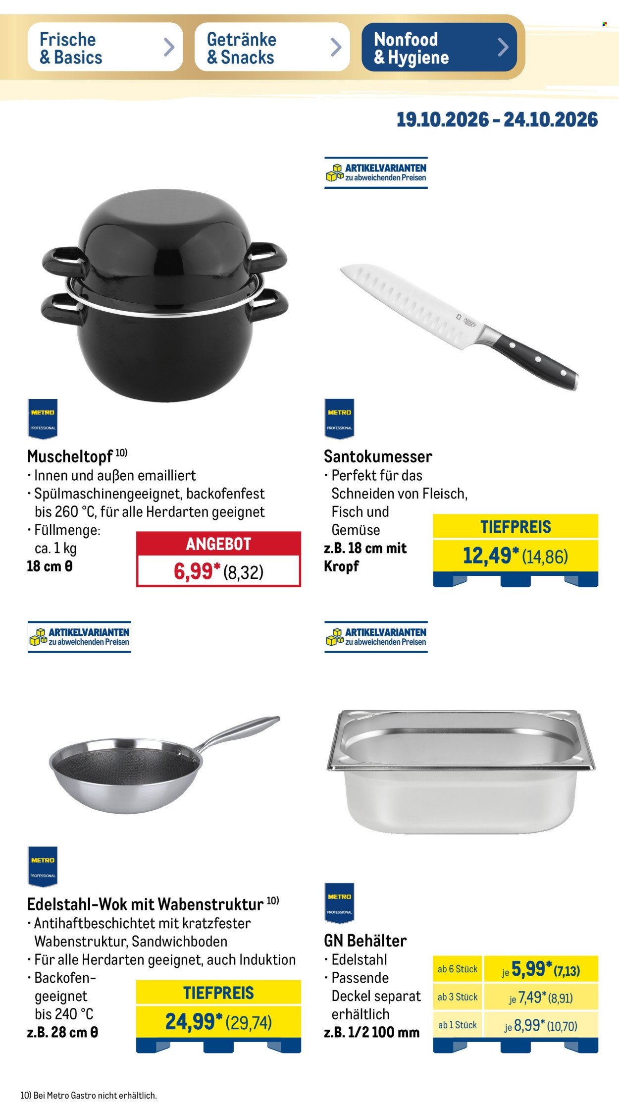 METRO Prospekt - NonFood-Angebote