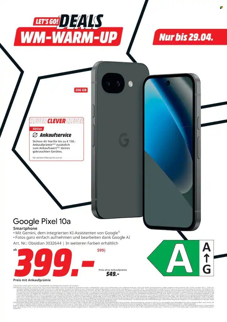 SATURN Prospekt - Ab Montag 20.04.2026 (2026-04-20 - 2026-04-29)