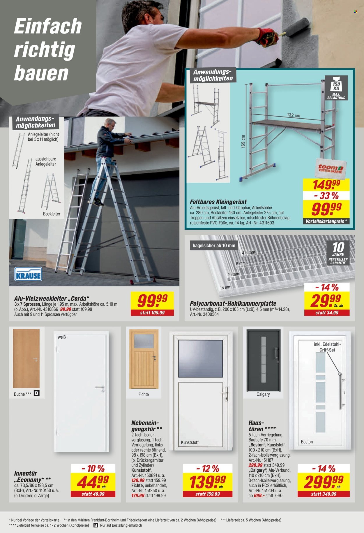 TOOM BAUMARKT Prospekt - Ab Montag 12.10.2026