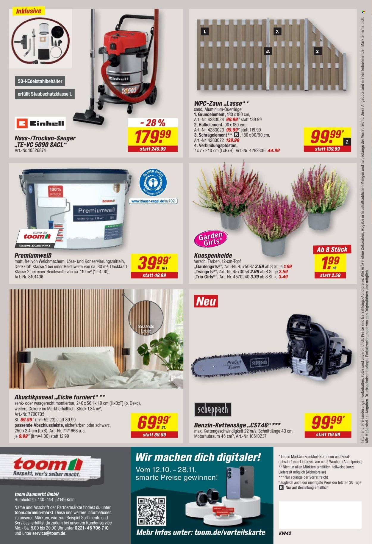 TOOM BAUMARKT Prospekt - Ab Montag 12.10.2026