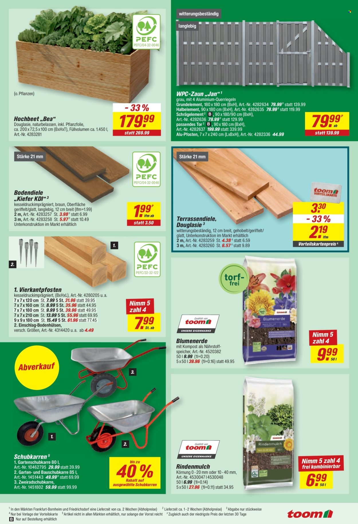 TOOM BAUMARKT Prospekt - Ab Montag 12.10.2026