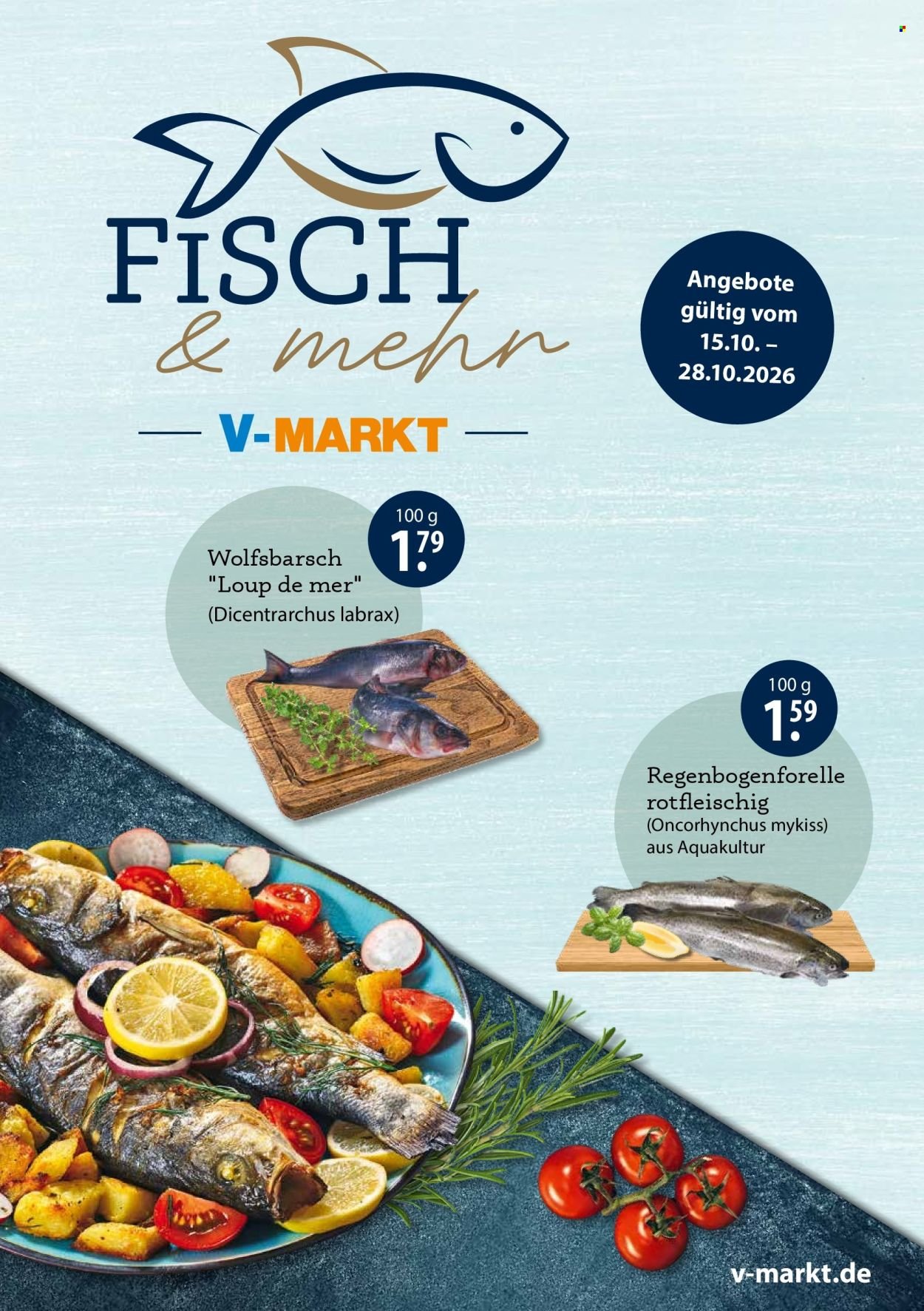 V-MARKT Prospekt - Fischangebote