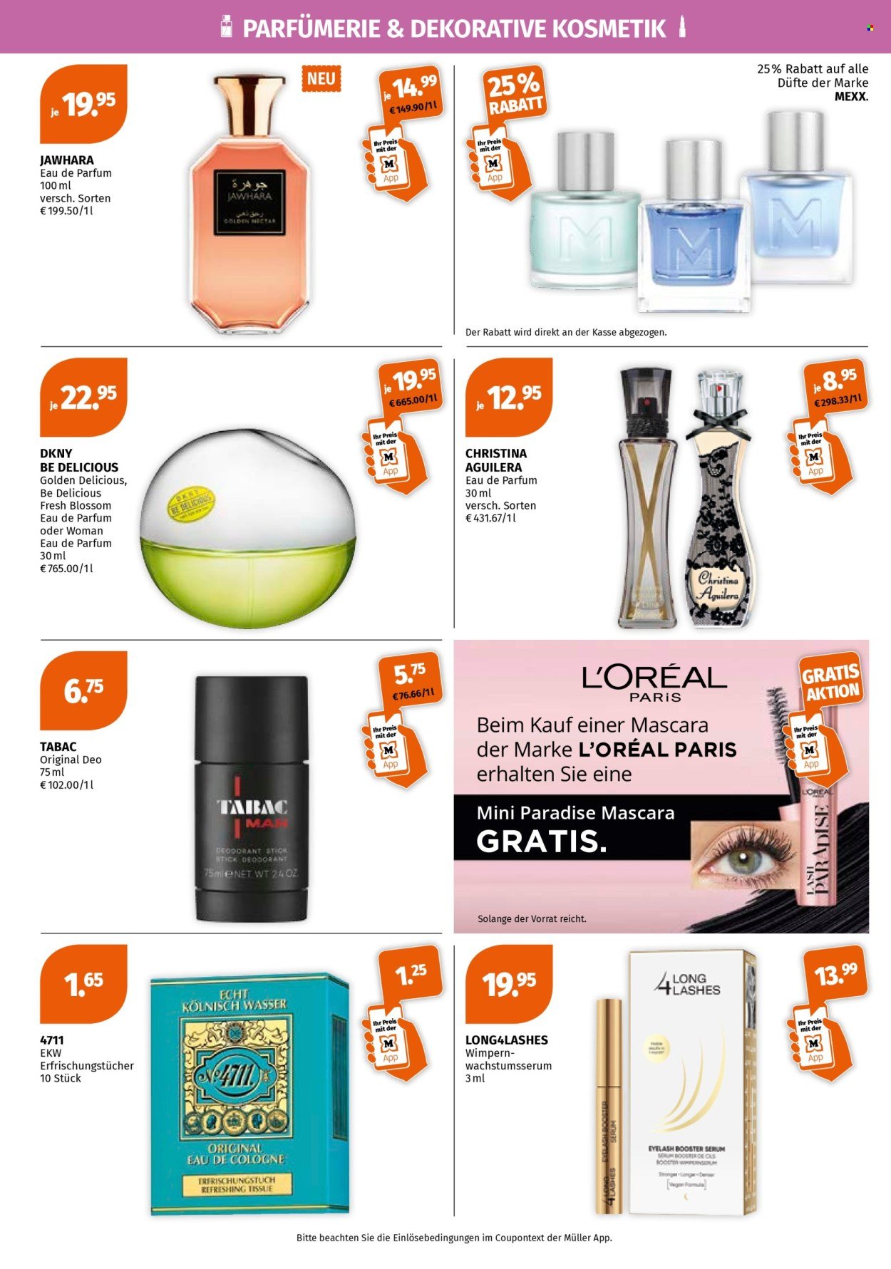 MÜLLER Prospekt - App Highlights der Woche