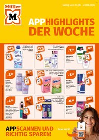 MÜLLER Prospekt - App Highlights der Woche