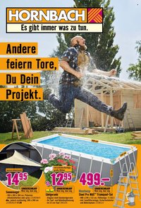 HORNBACH Prospekt - Andere feiern Tore, Du Dein Projekt.