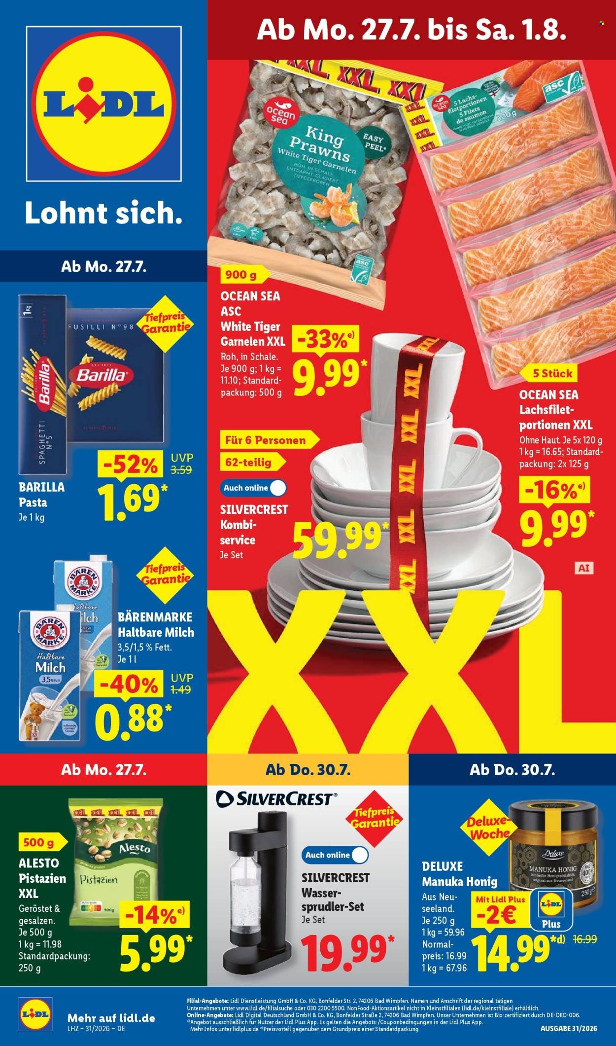 LIDL Prospekt - Ab Montag 27.07.2026