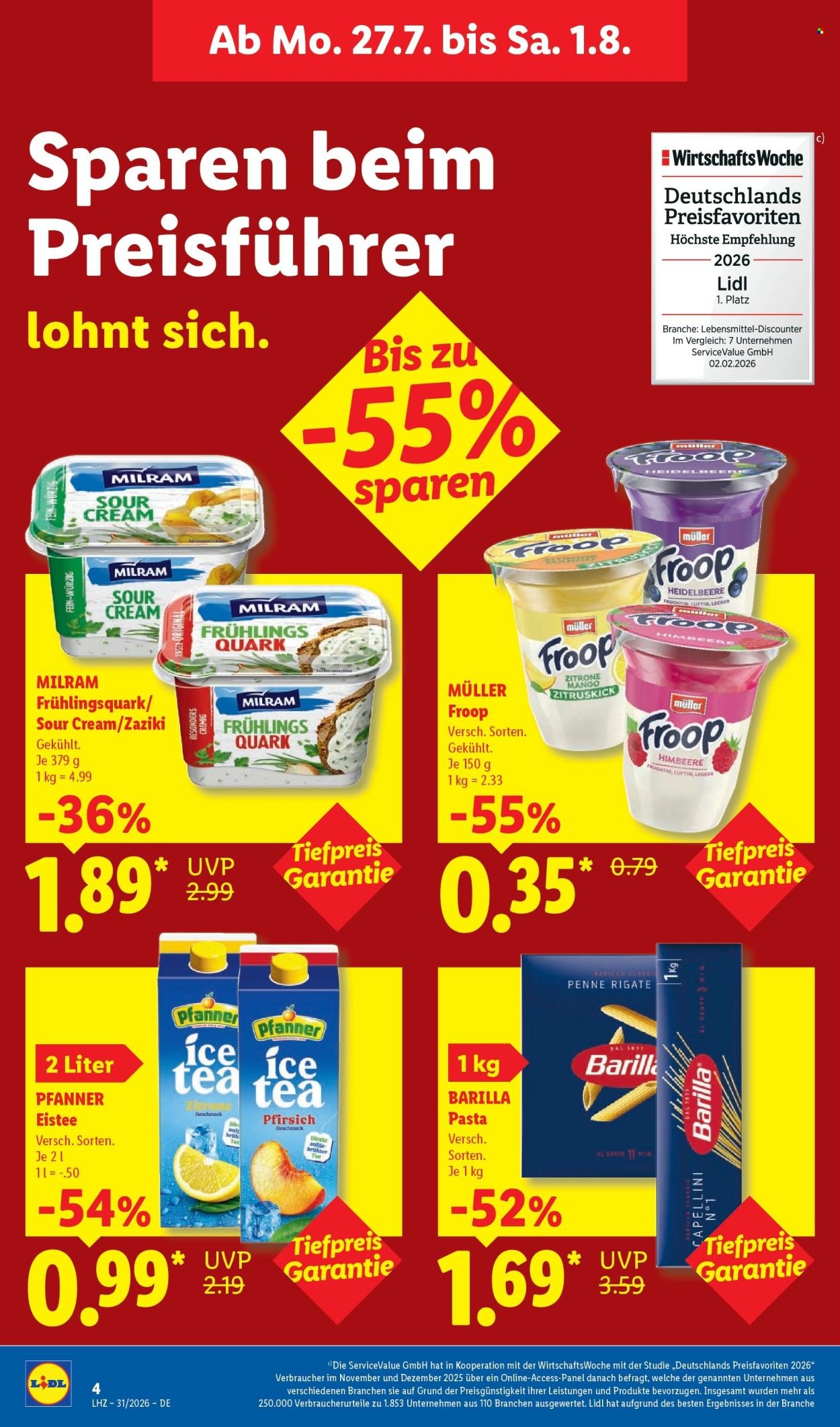 LIDL Prospekt - Ab Montag 27.07.2026