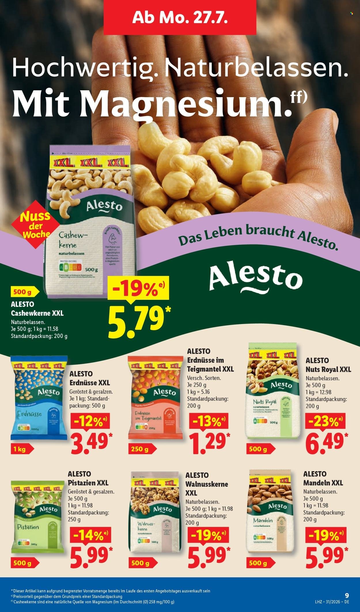 LIDL Prospekt - Ab Montag 27.07.2026