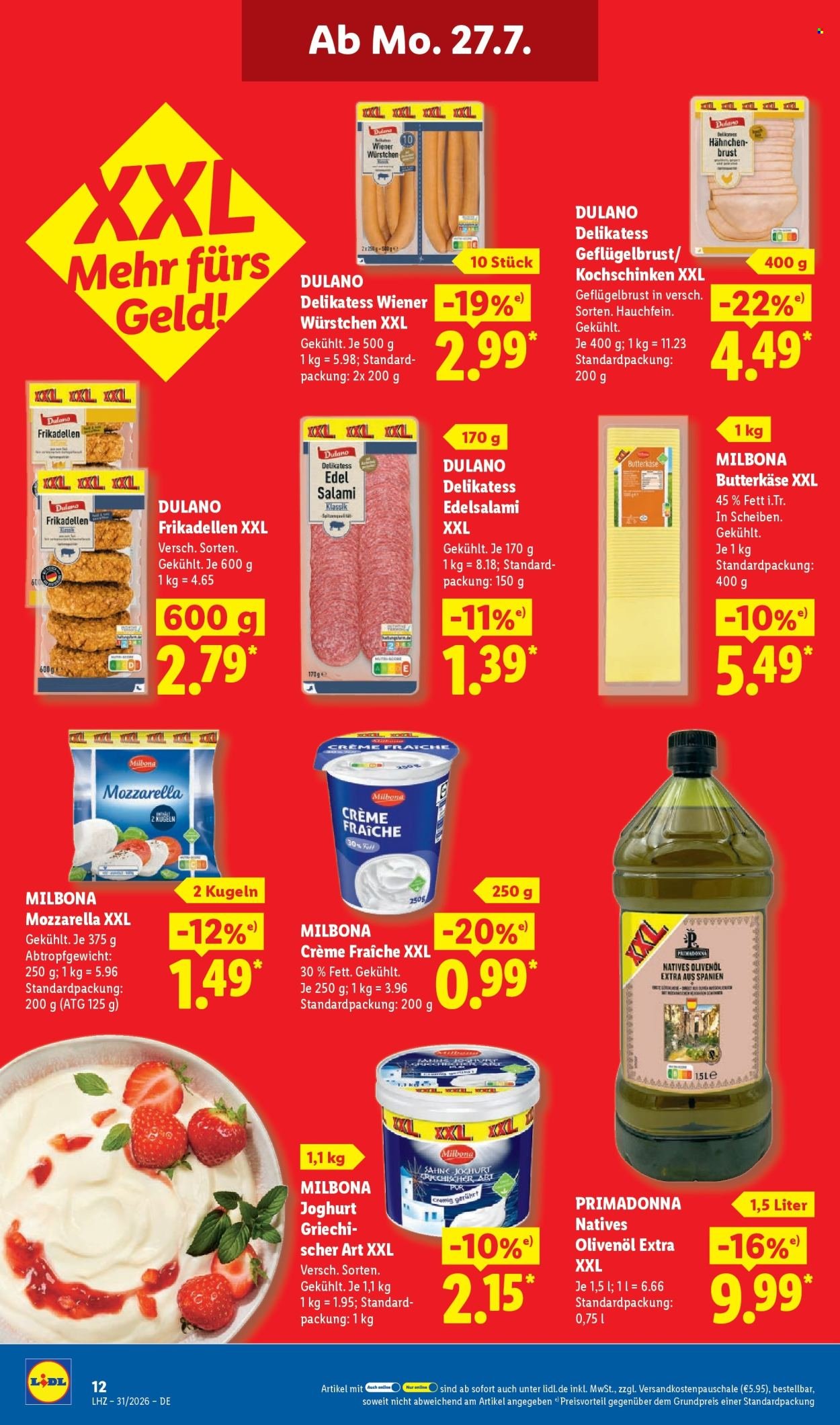LIDL Prospekt - Ab Montag 27.07.2026