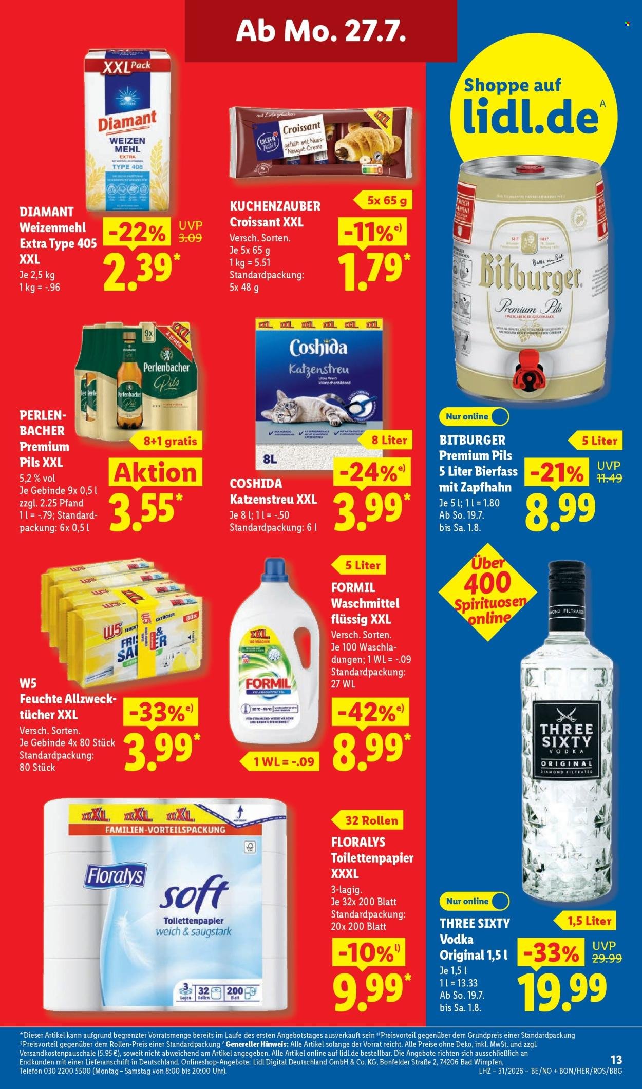 LIDL Prospekt - Ab Montag 27.07.2026