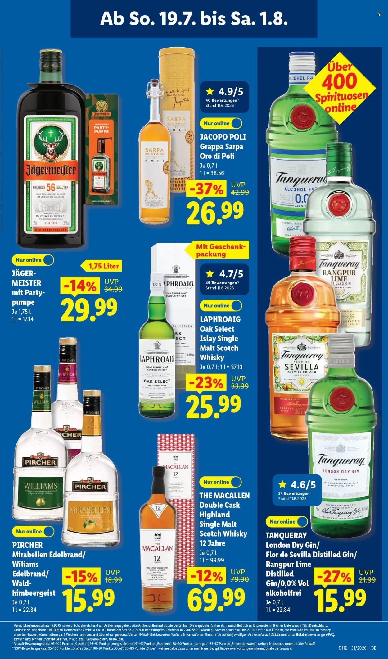 LIDL Prospekt - Ab Montag 27.07.2026