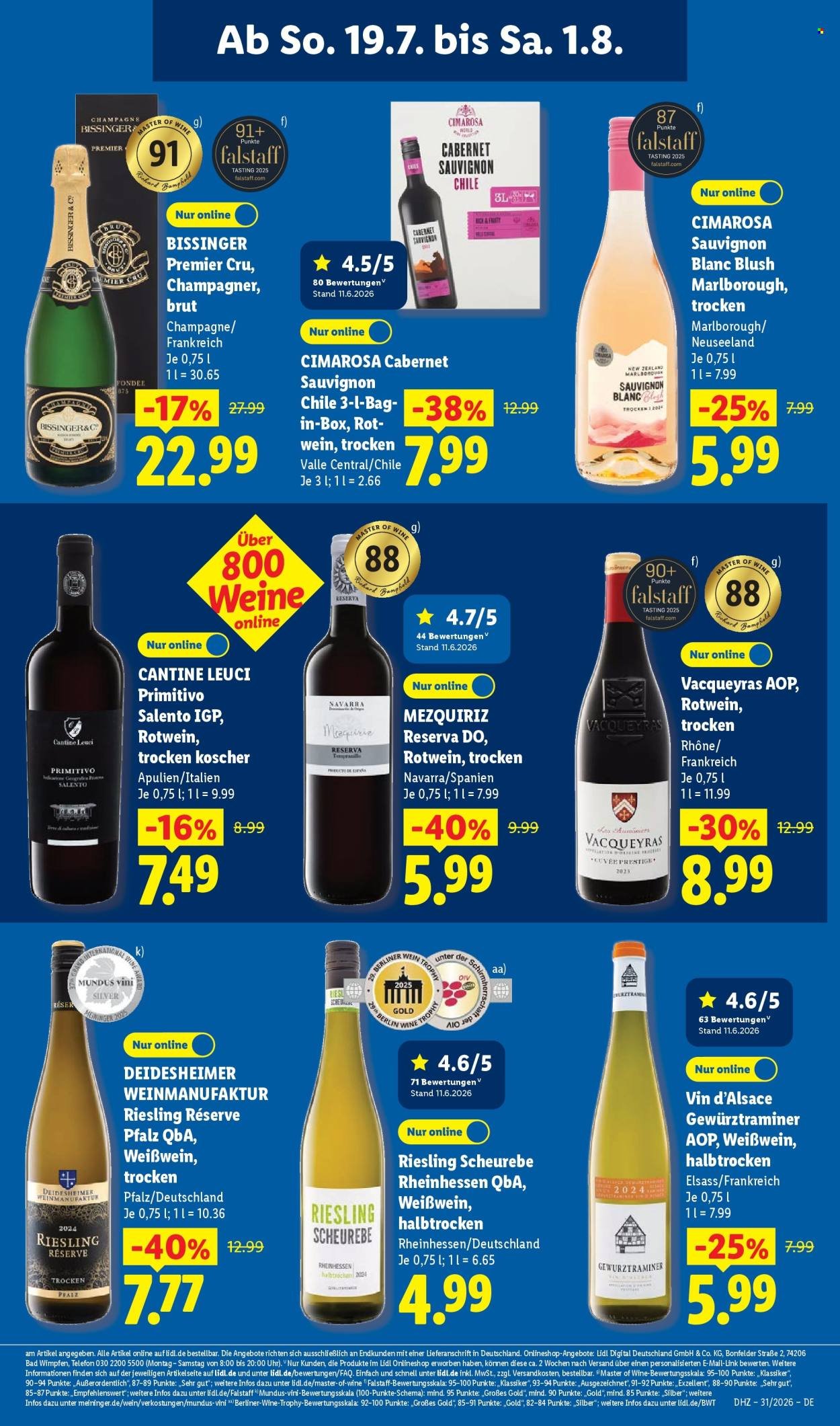 LIDL Prospekt - Ab Montag 27.07.2026