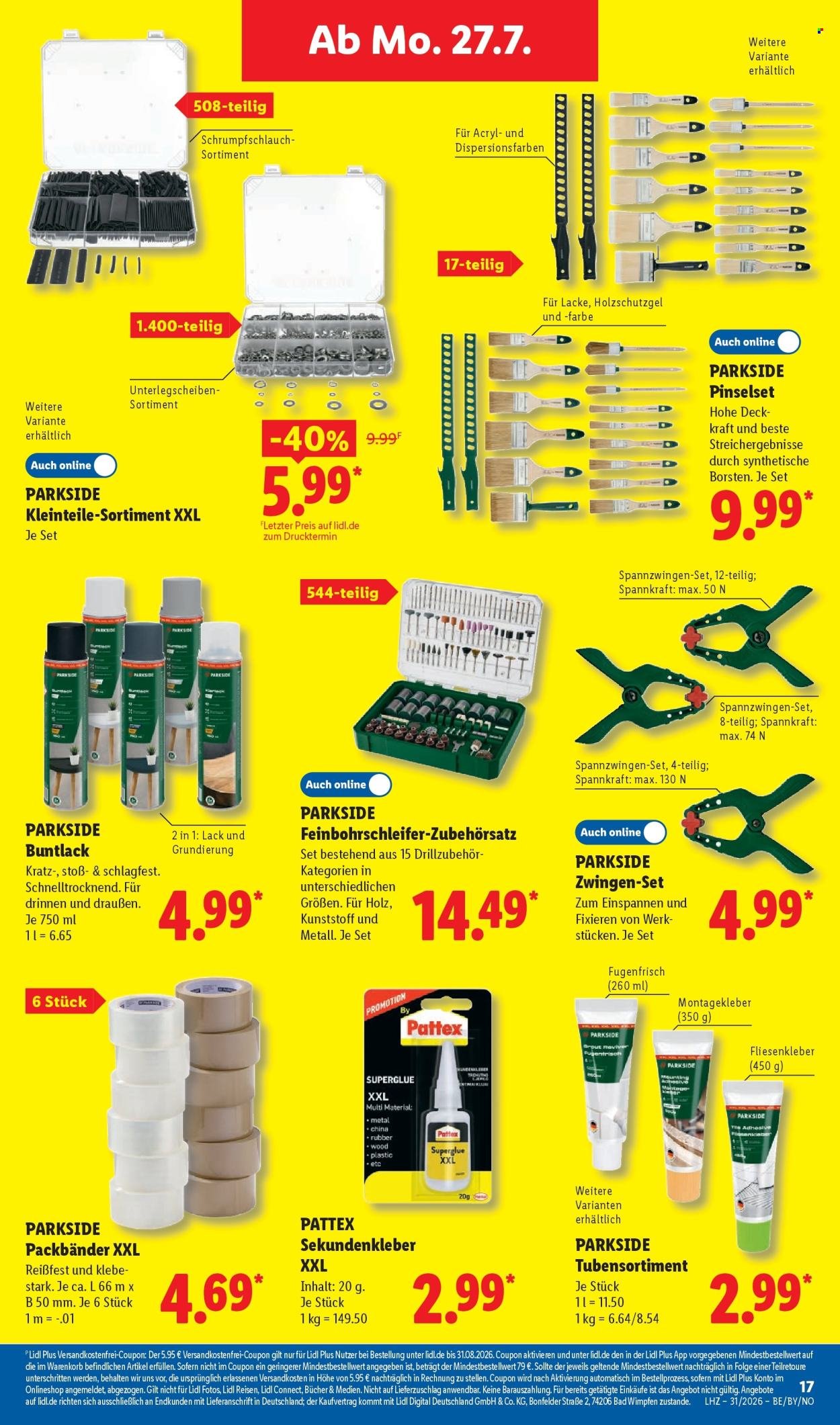 LIDL Prospekt - Ab Montag 27.07.2026