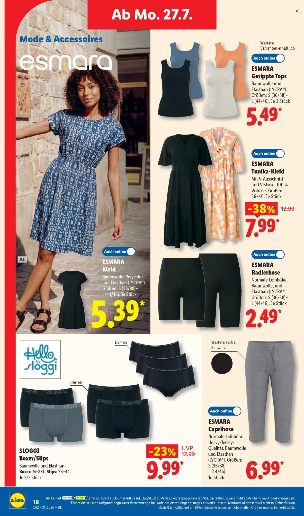 LIDL Prospekt - Ab Montag 27.07.2026