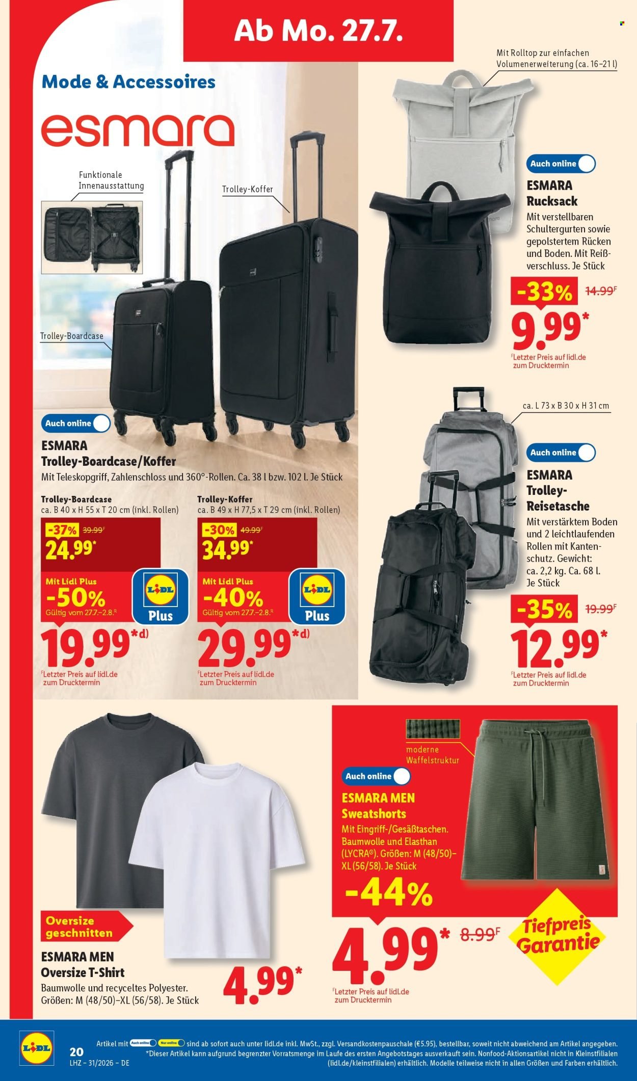 LIDL Prospekt - Ab Montag 27.07.2026