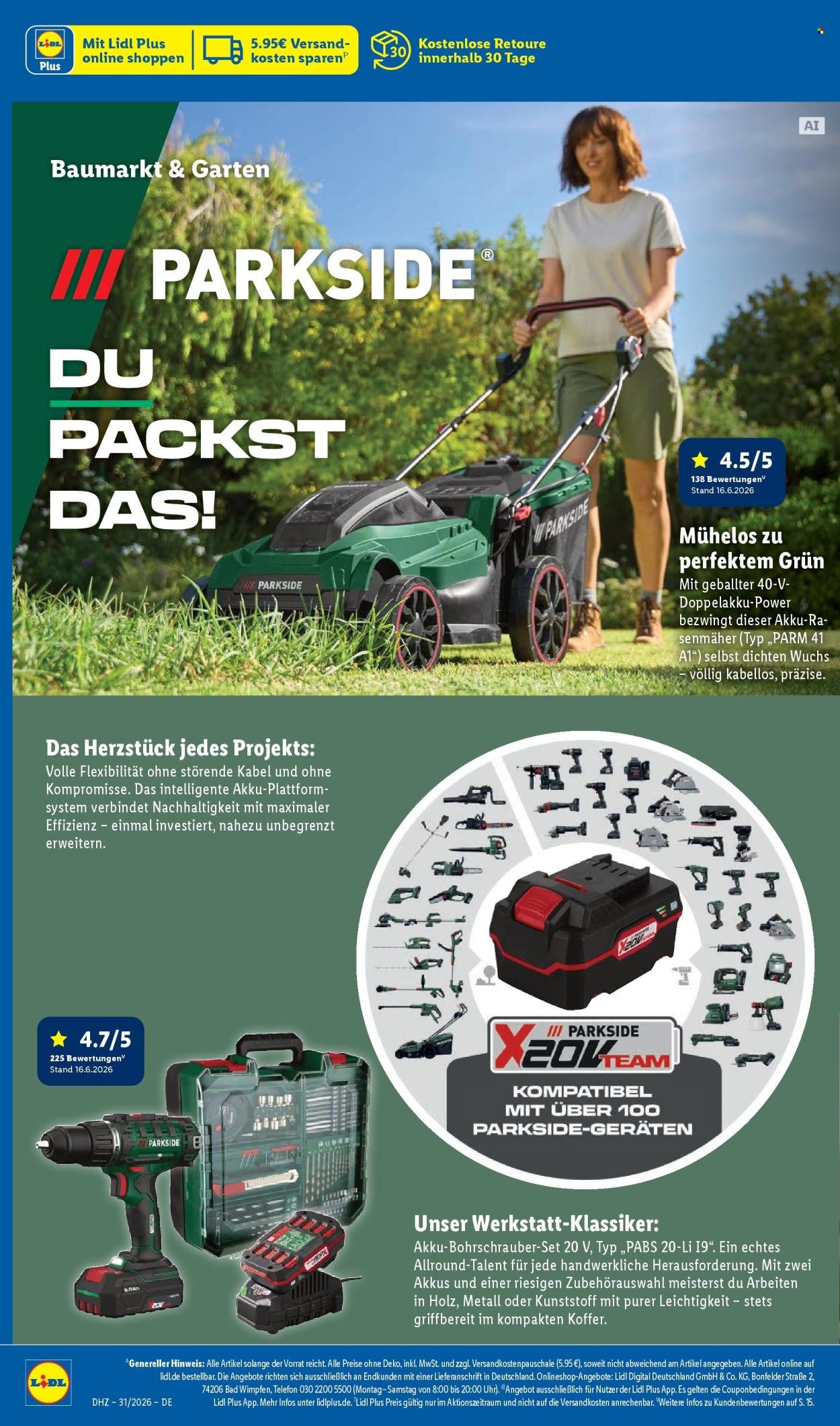 LIDL Prospekt - Ab Montag 27.07.2026