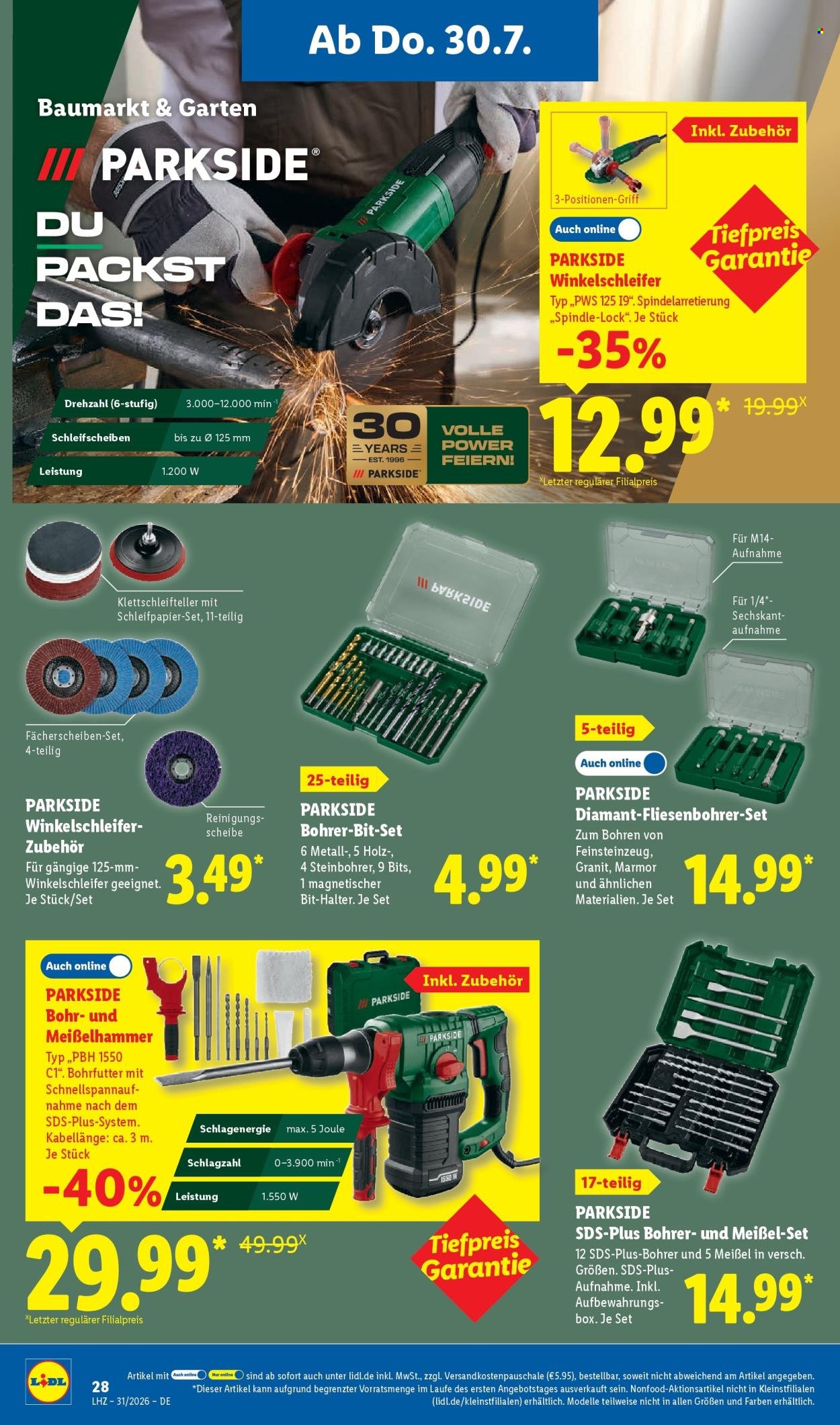 LIDL Prospekt - Ab Montag 27.07.2026