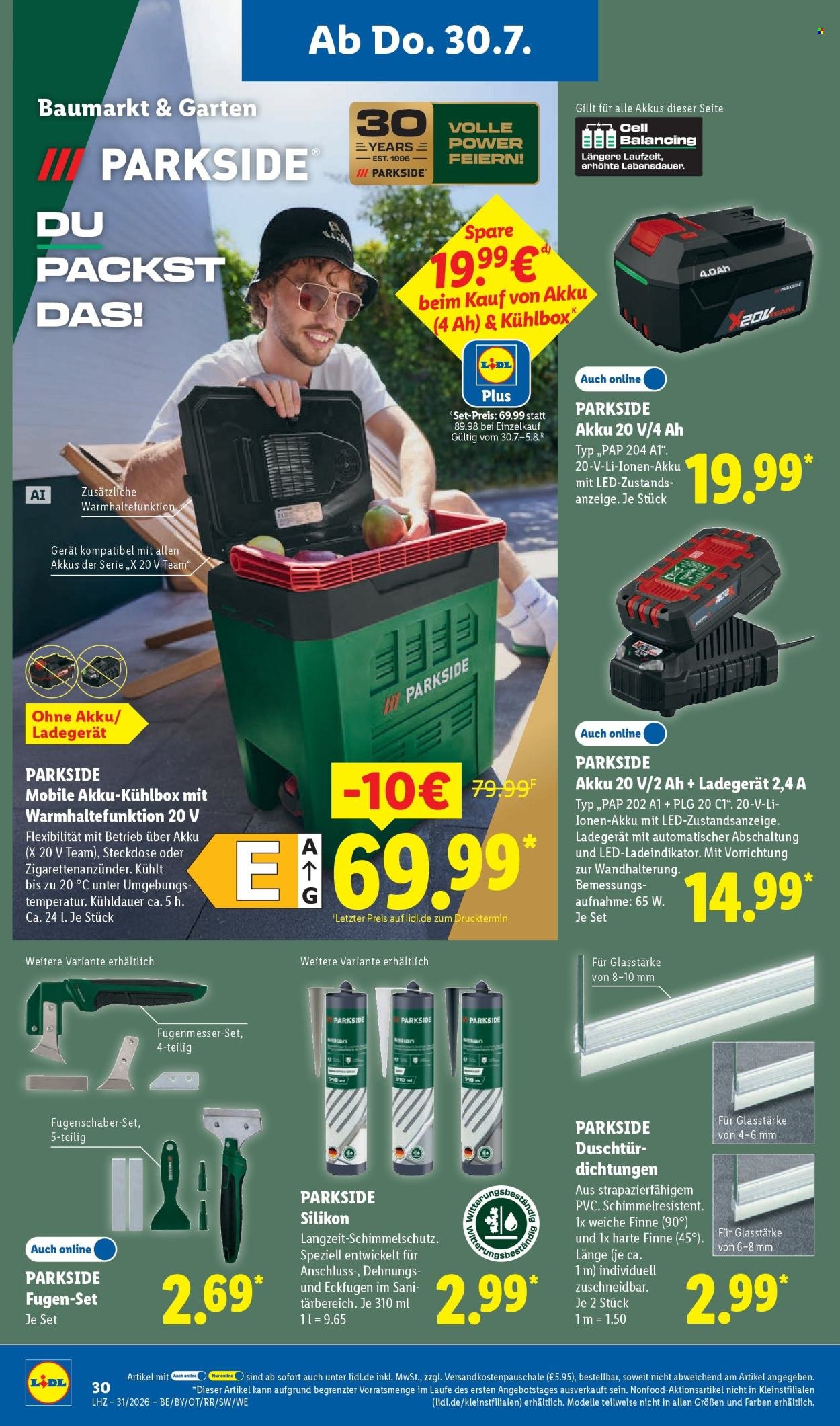 LIDL Prospekt - Ab Montag 27.07.2026
